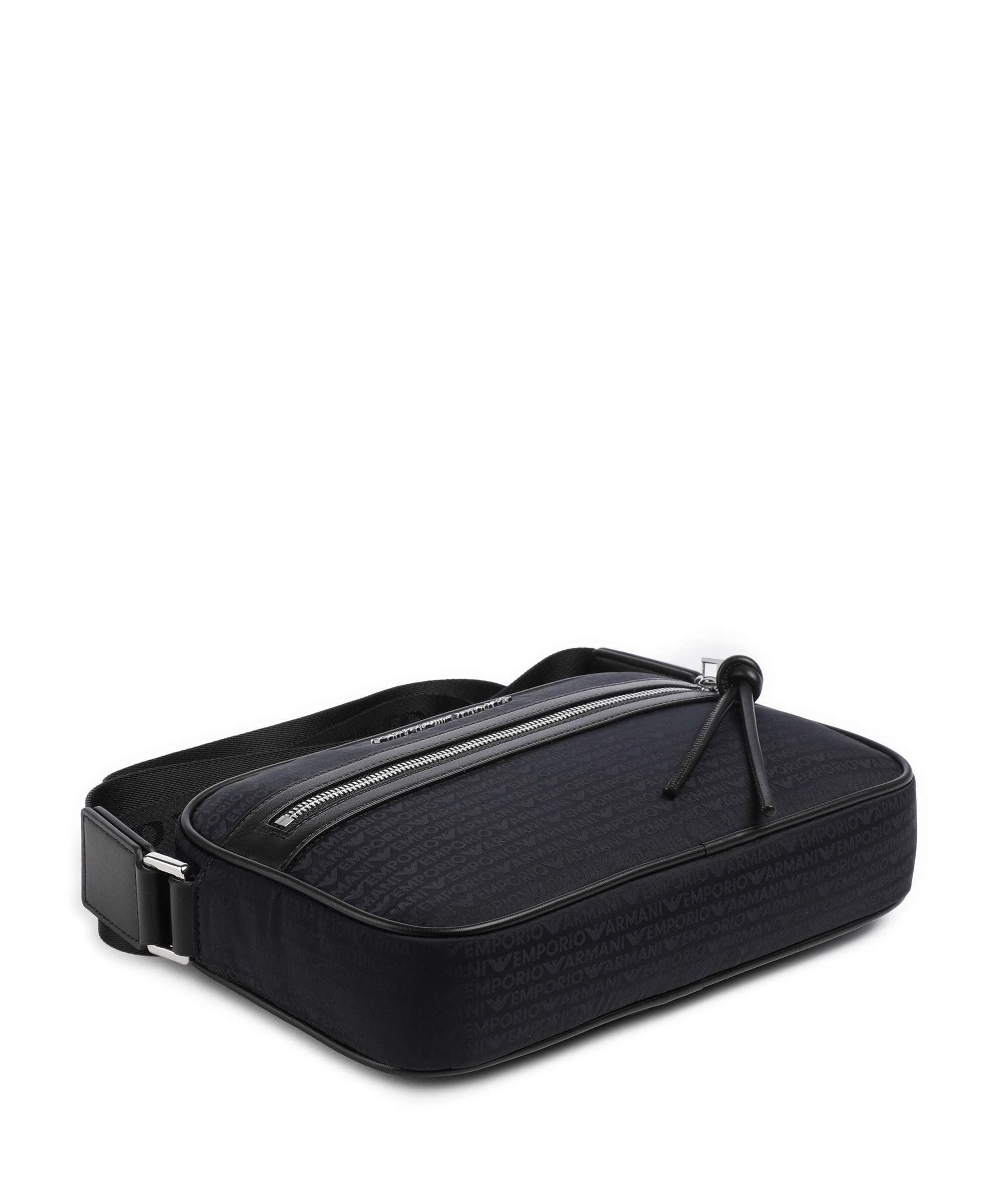 Emporio Armani Monogram Crossbody tas iconico blu navy - Image 5