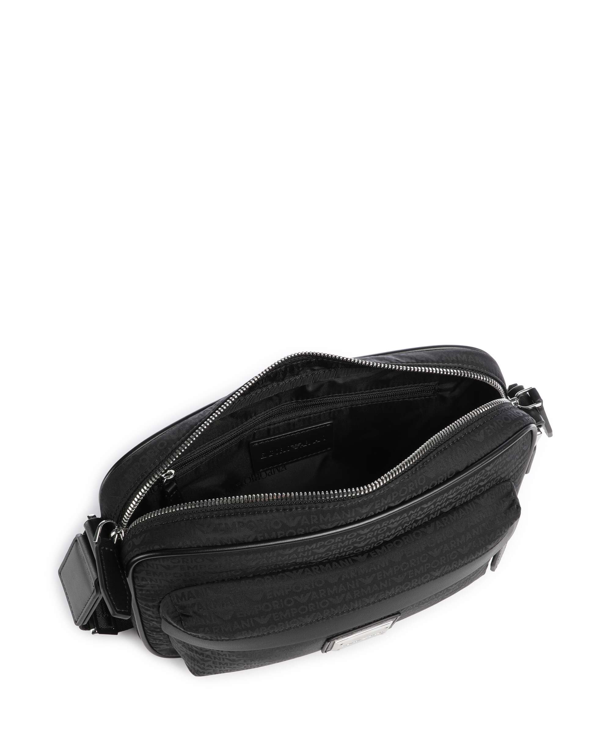 Emporio Armani Monogram Crossbody tas black beauty - Image 6