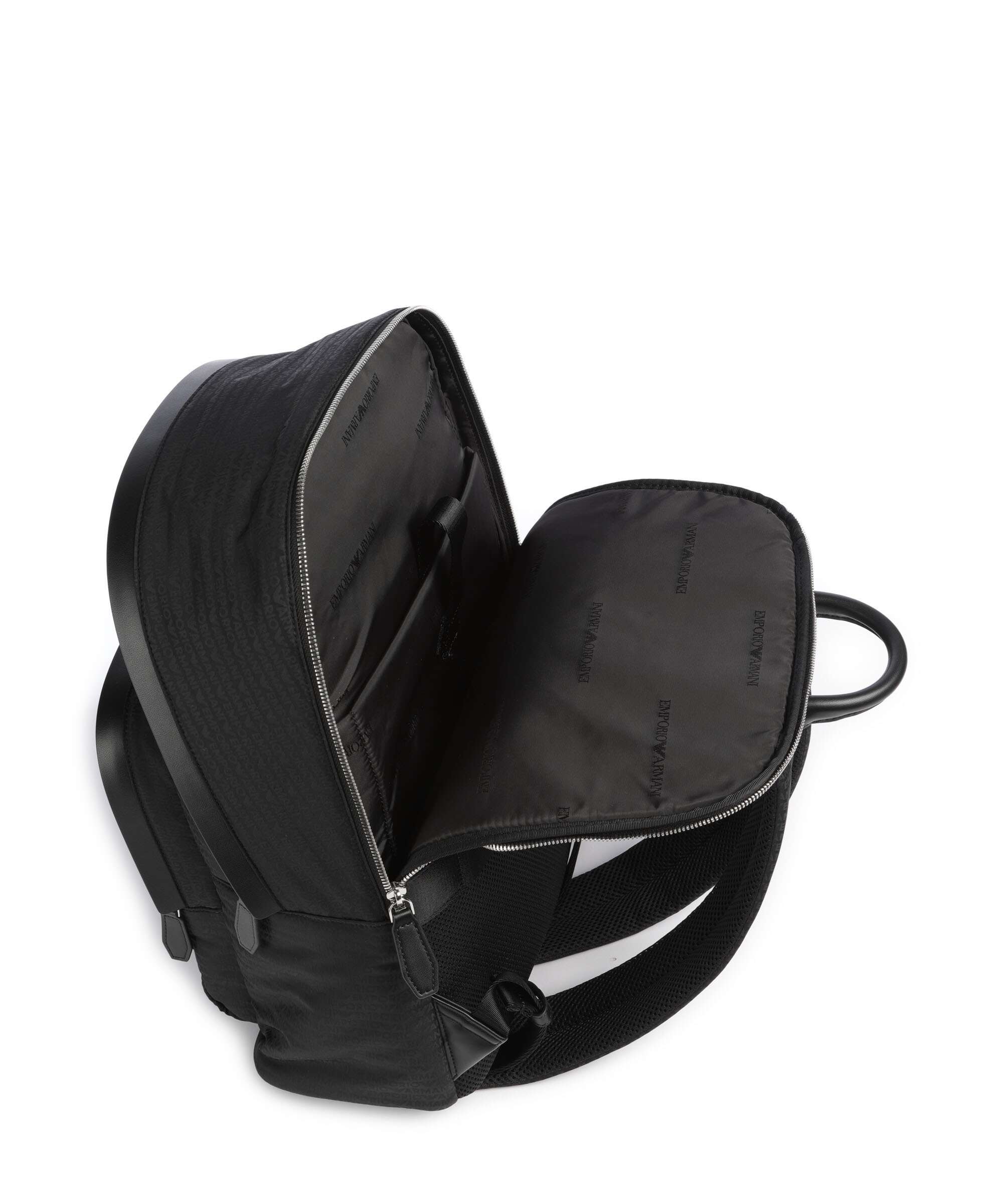 Emporio Armani Monogram Rugzak black beauty - Image 4