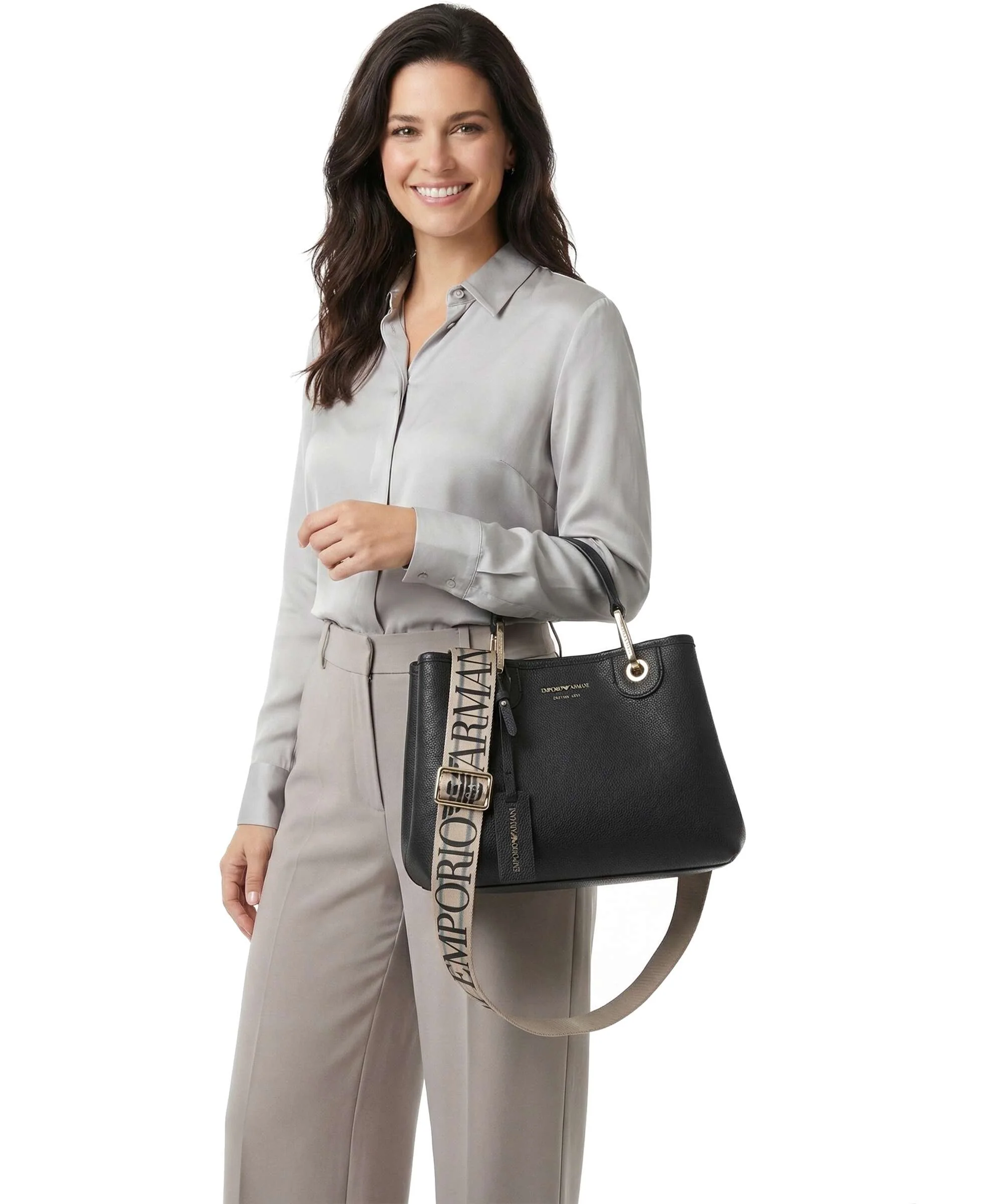 Emporio Armani My EA Handtas nero/silver - Image 4