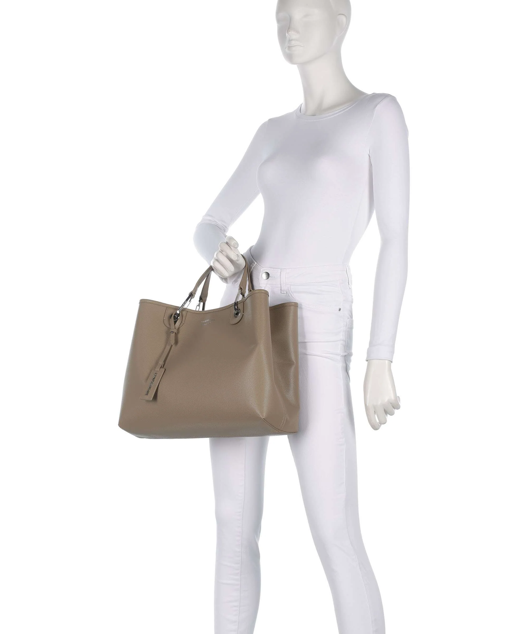 Emporio Armani My EA M Handtas creta/moka - Image 3