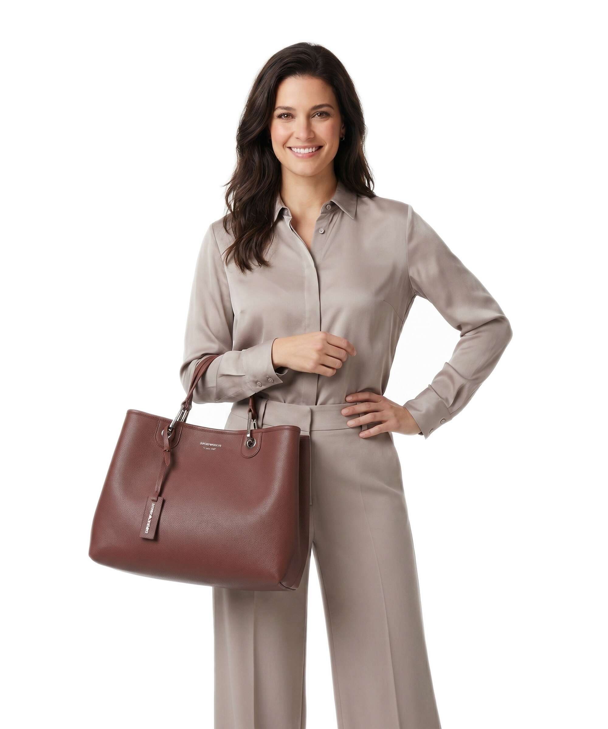Emporio Armani My EA M Handtas gianduia/navy - Image 3