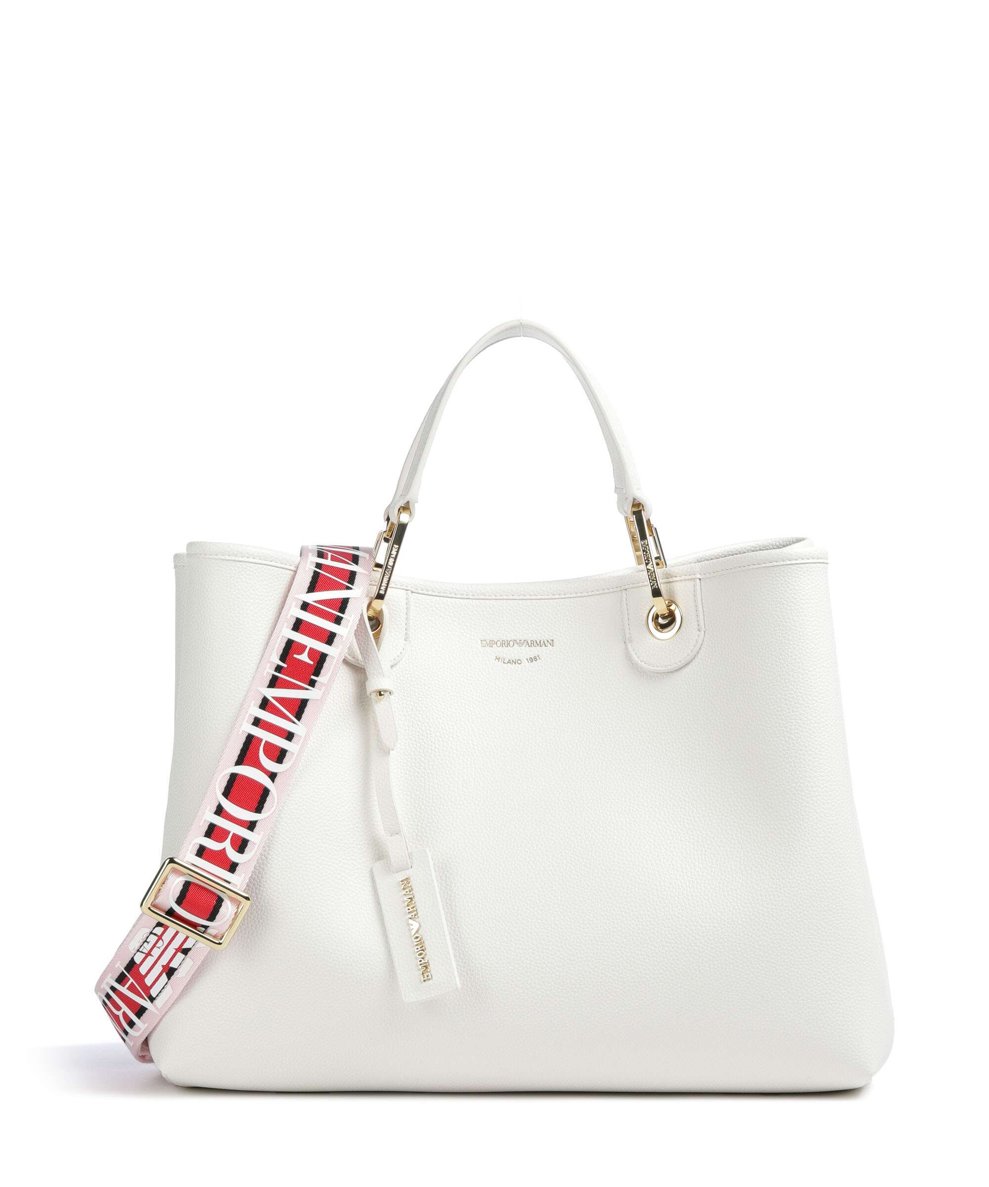 Emporio Armani My EA M Handtas bianco/cuoio