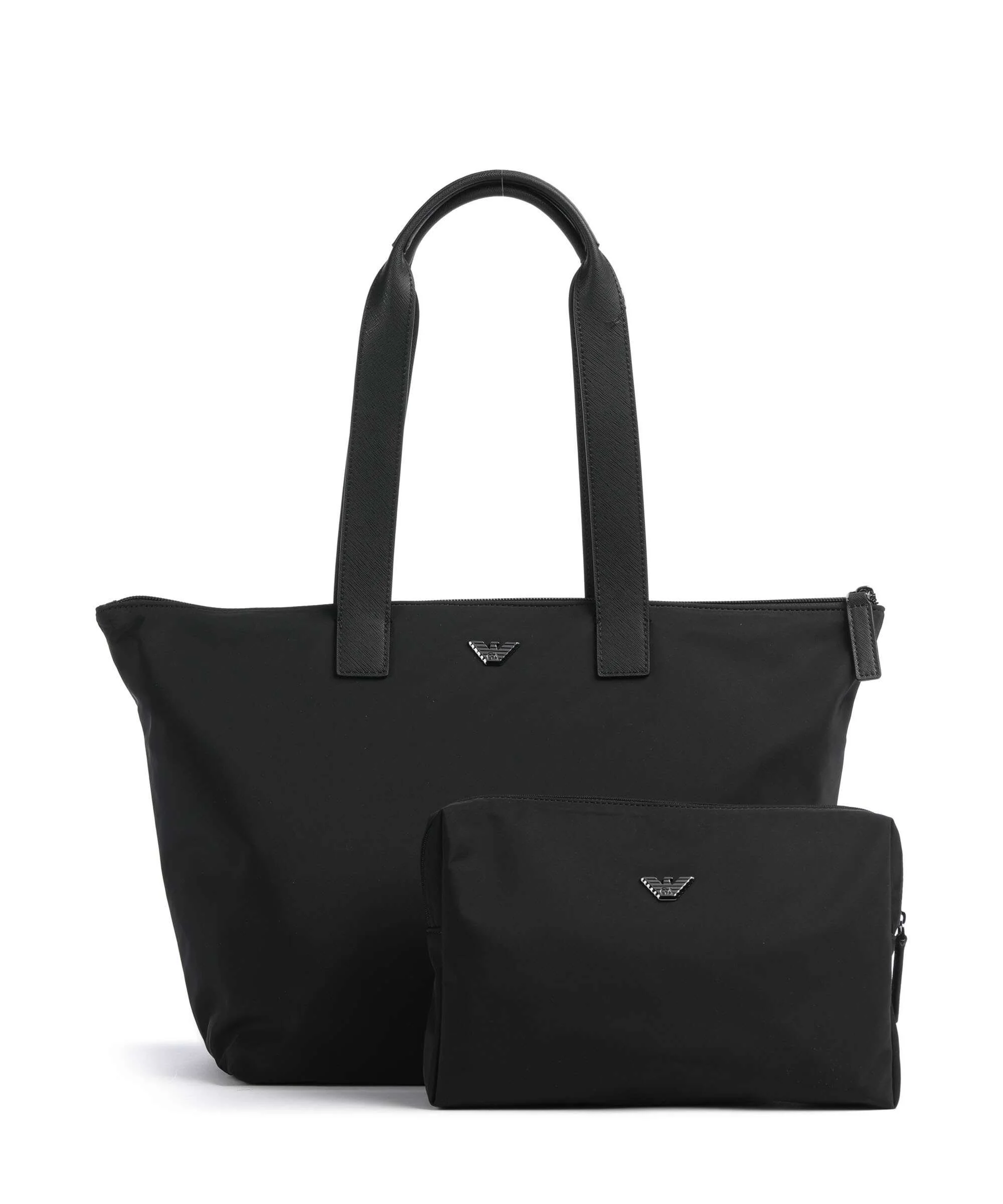 Emporio Armani Nylon Recycled Boodschappentas black beauty - Image 2