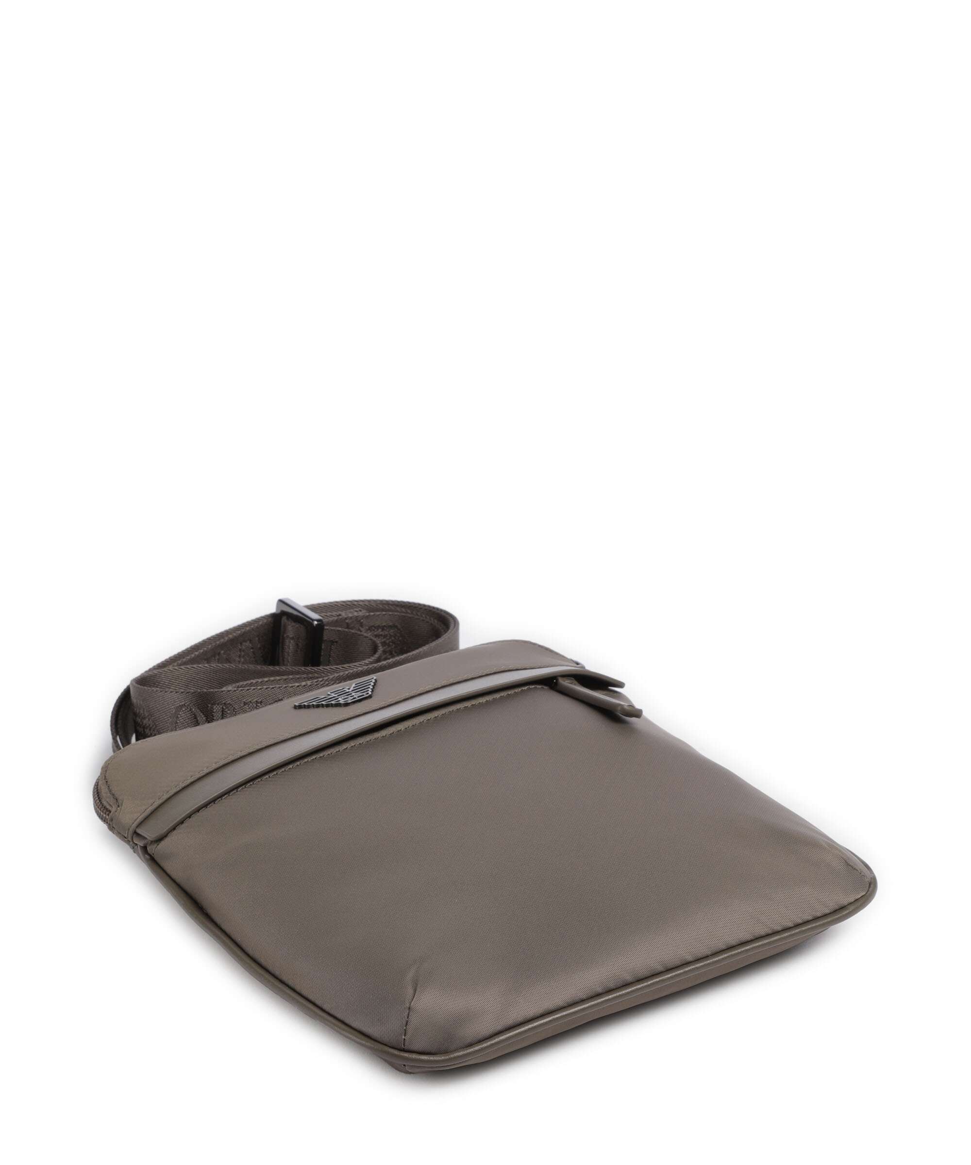 Emporio Armani Recycled Nylon Crossbody tas major brown - Image 5