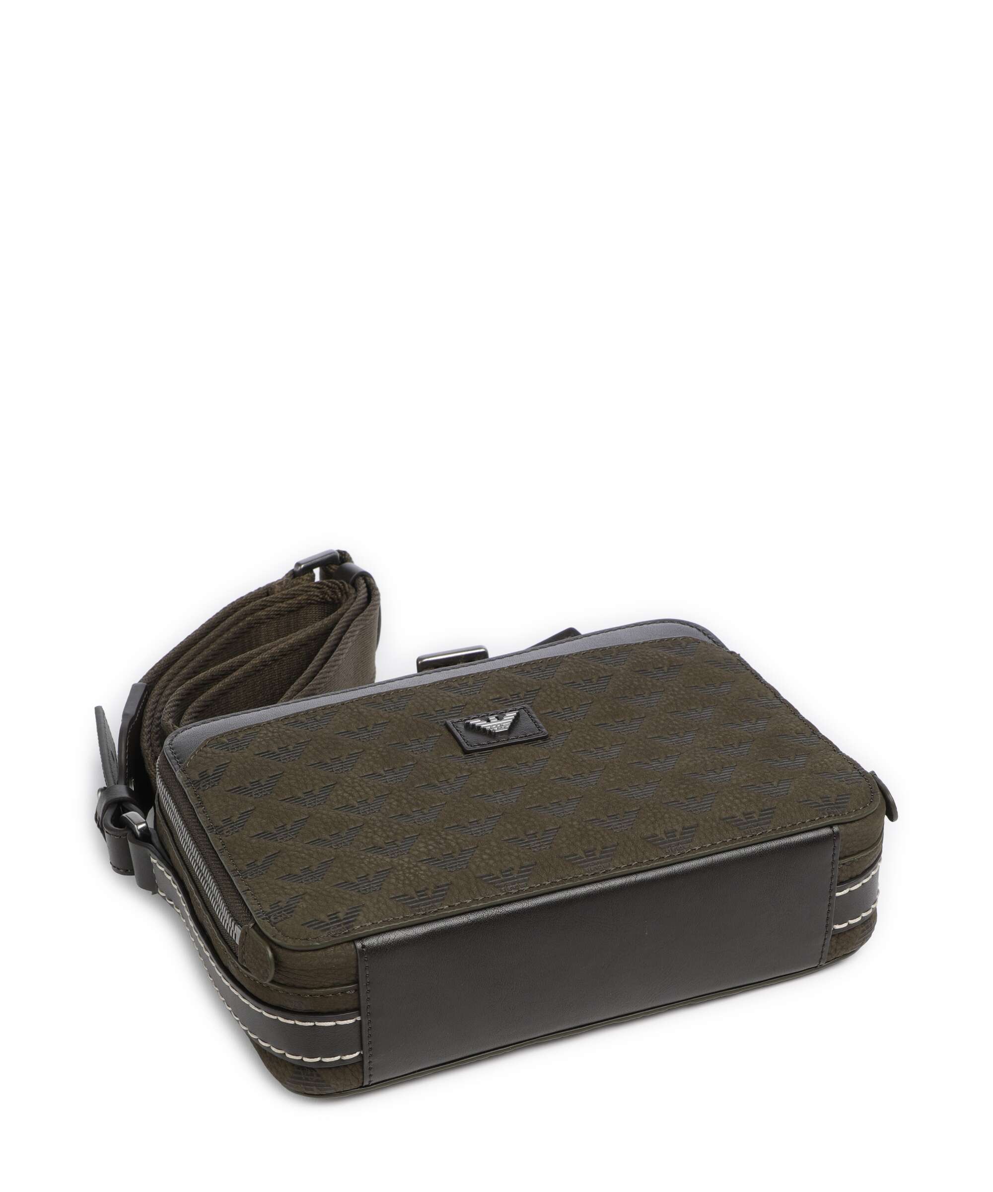 Emporio Armani Special Minorca Crossbody tas dark olive - Image 5