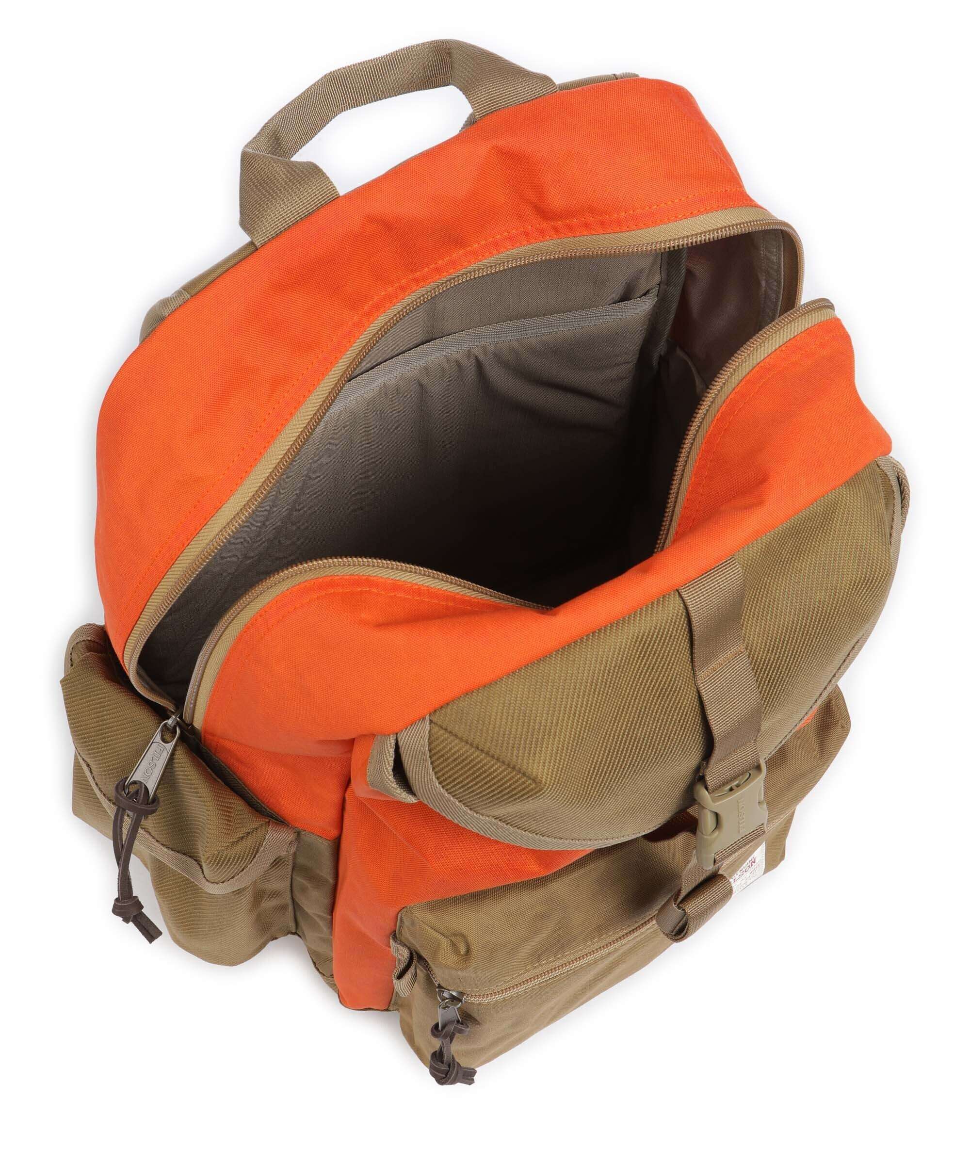 Filson Cordura Nylon Surveyor Rugzak dark tan/flame - Image 8