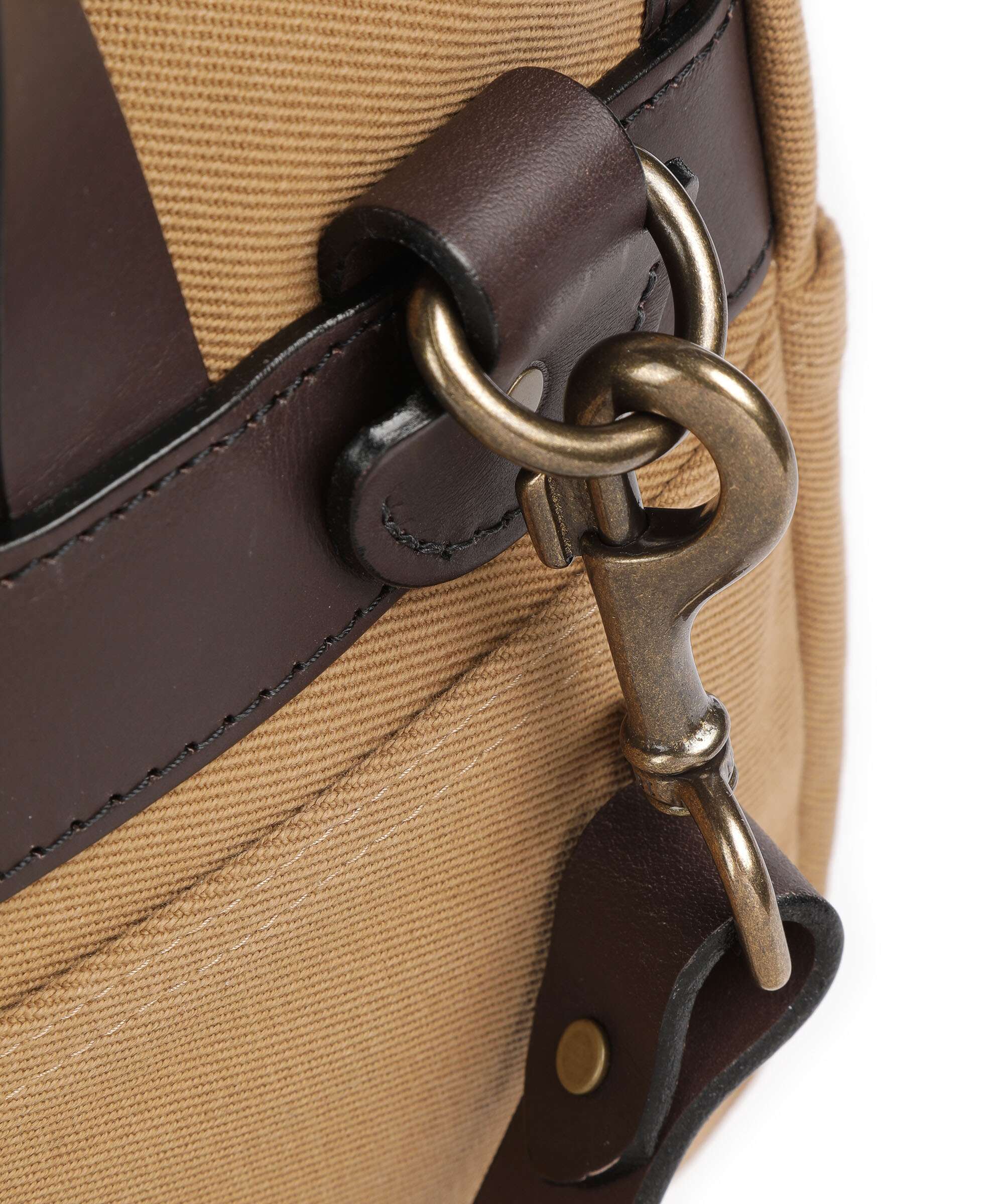 Filson Rugged Twill Crossbody tas tan - Image 4