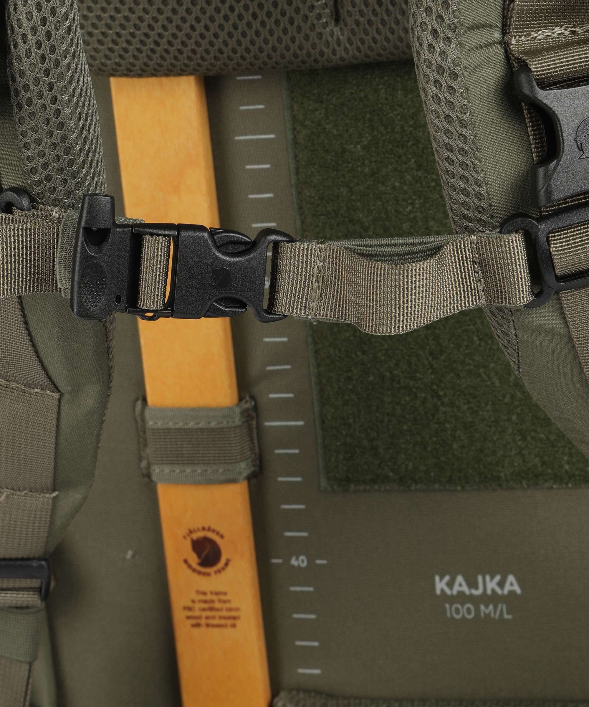 Fjällräven Kajka 100 Trekking rugzak green - Image 3