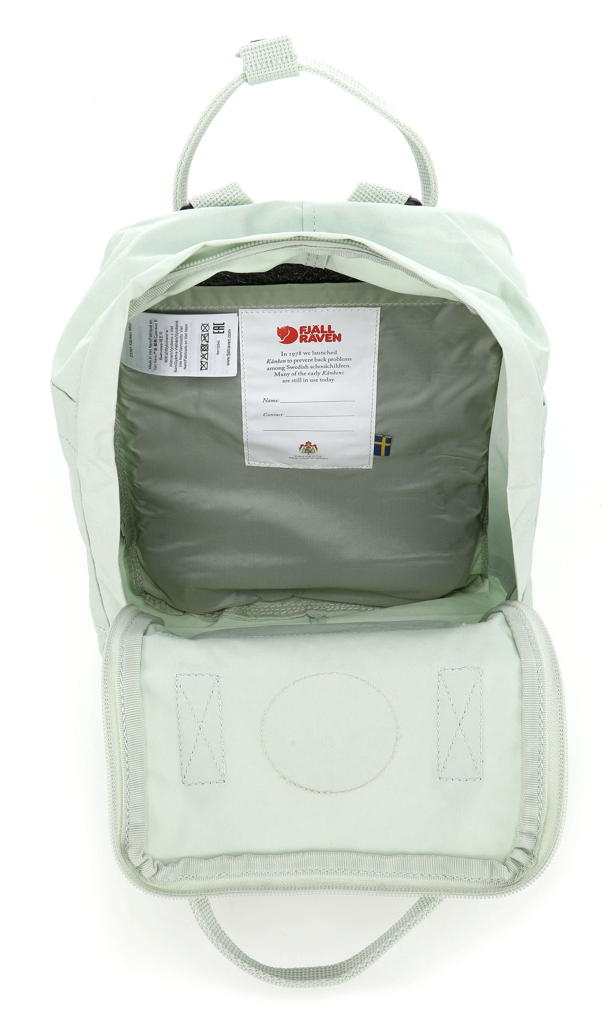 Fjällräven Kånken Mini Rugzak mint green - Image 5