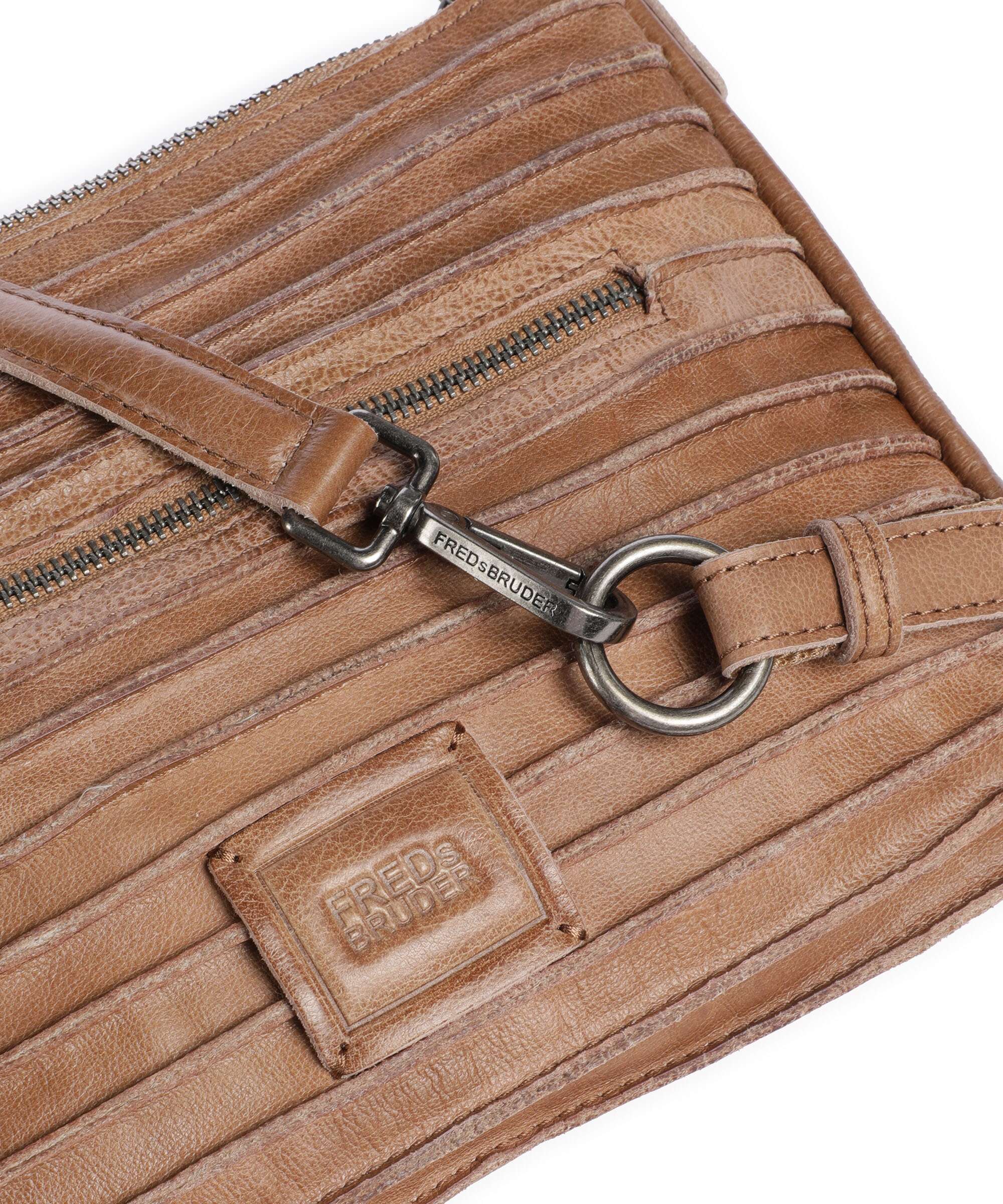 FredsBruder Bestseller Riffel Hobo tas caramel - Image 4