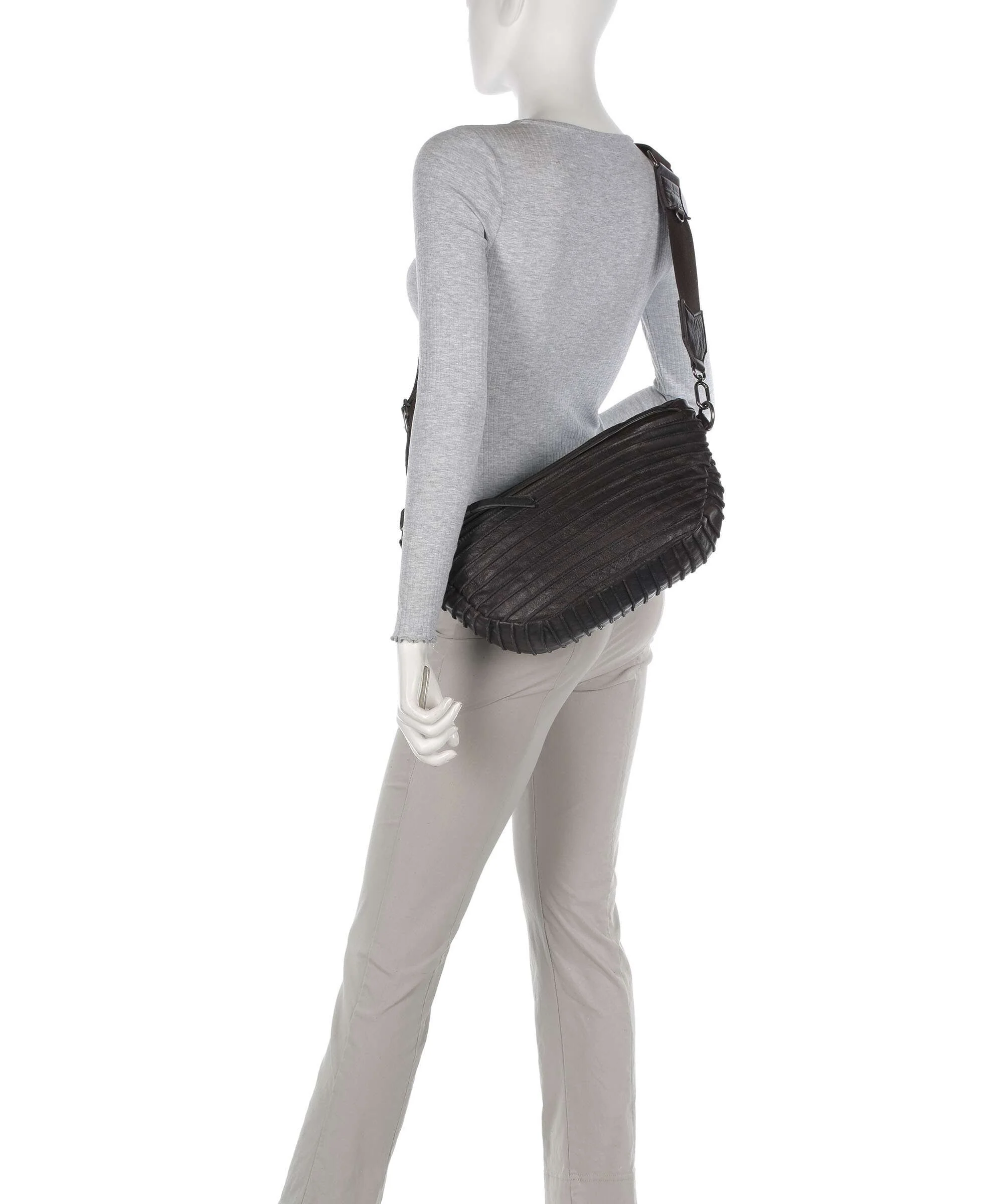 FredsBruder Check My Bag Mini Crossbody tas brown - Image 3