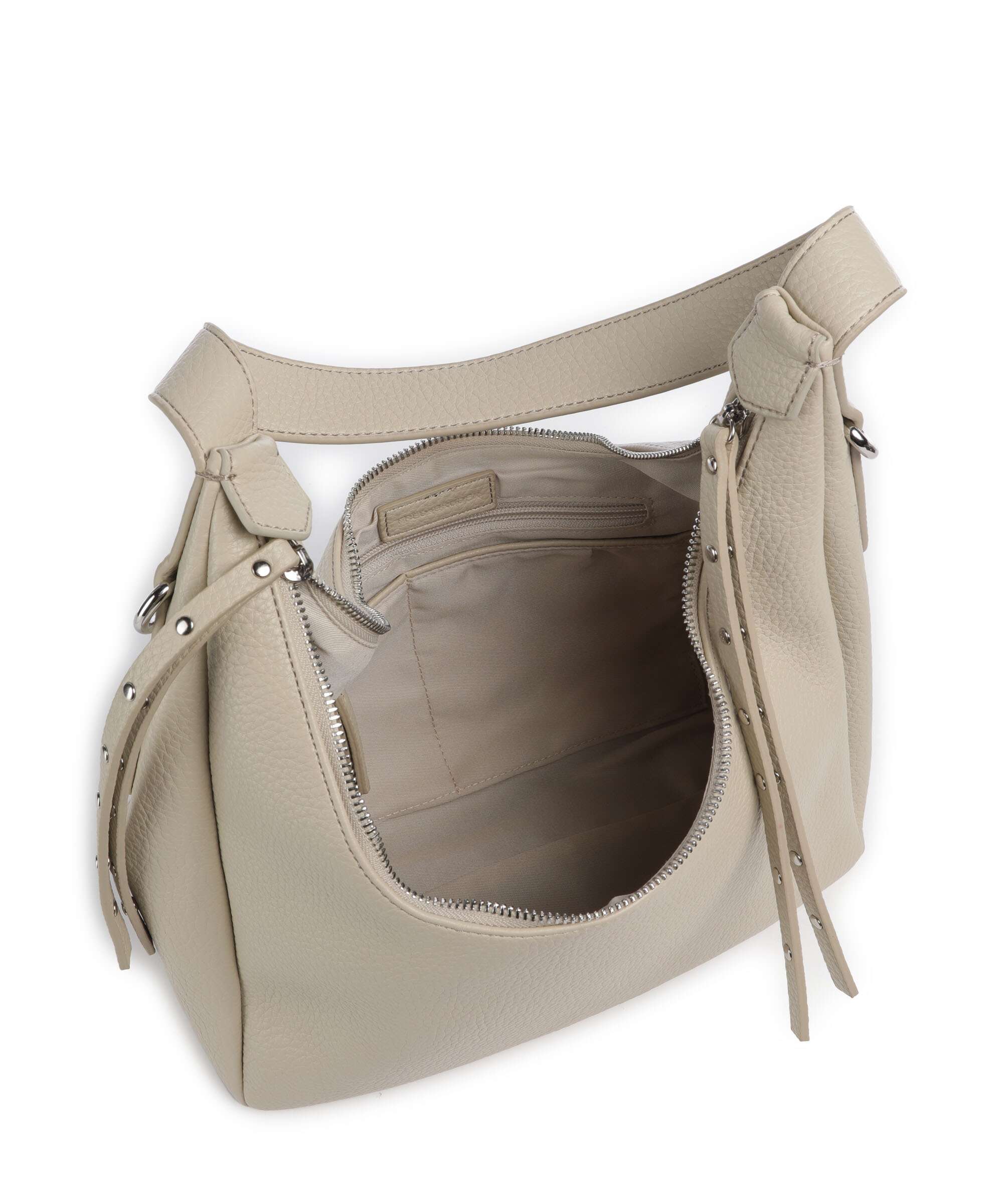 FredsBruder Feel Wild Midi Hobo tas stone - Image 6