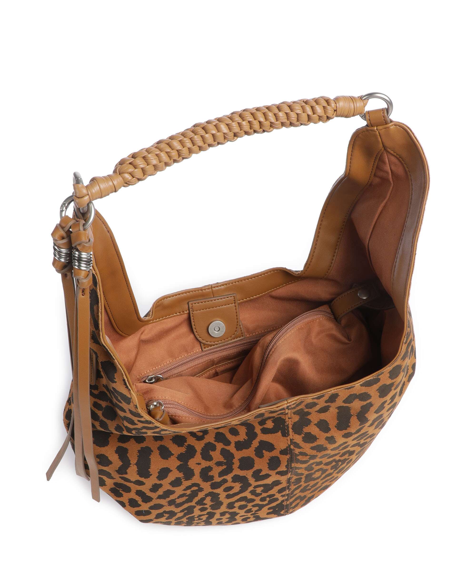 FredsBruder For Lovers Midi Hobo tas leo print - Image 7