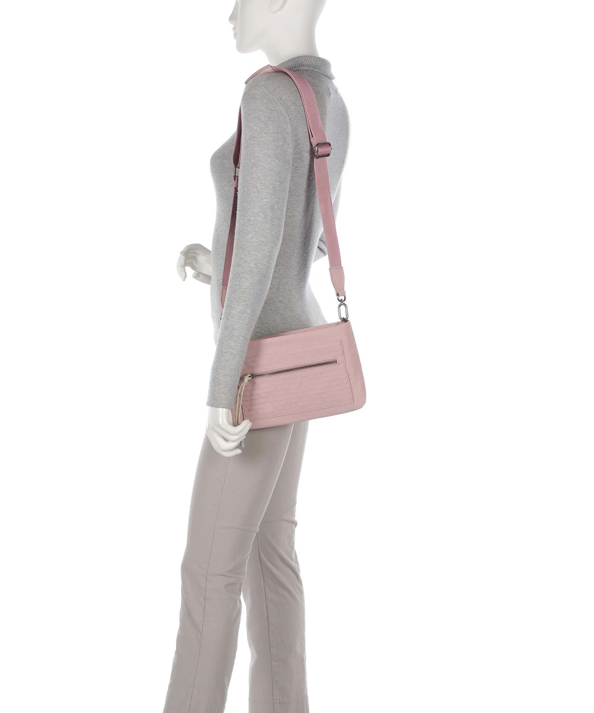 FredsBruder Friends For Life Crossbody tas old rose - Image 3