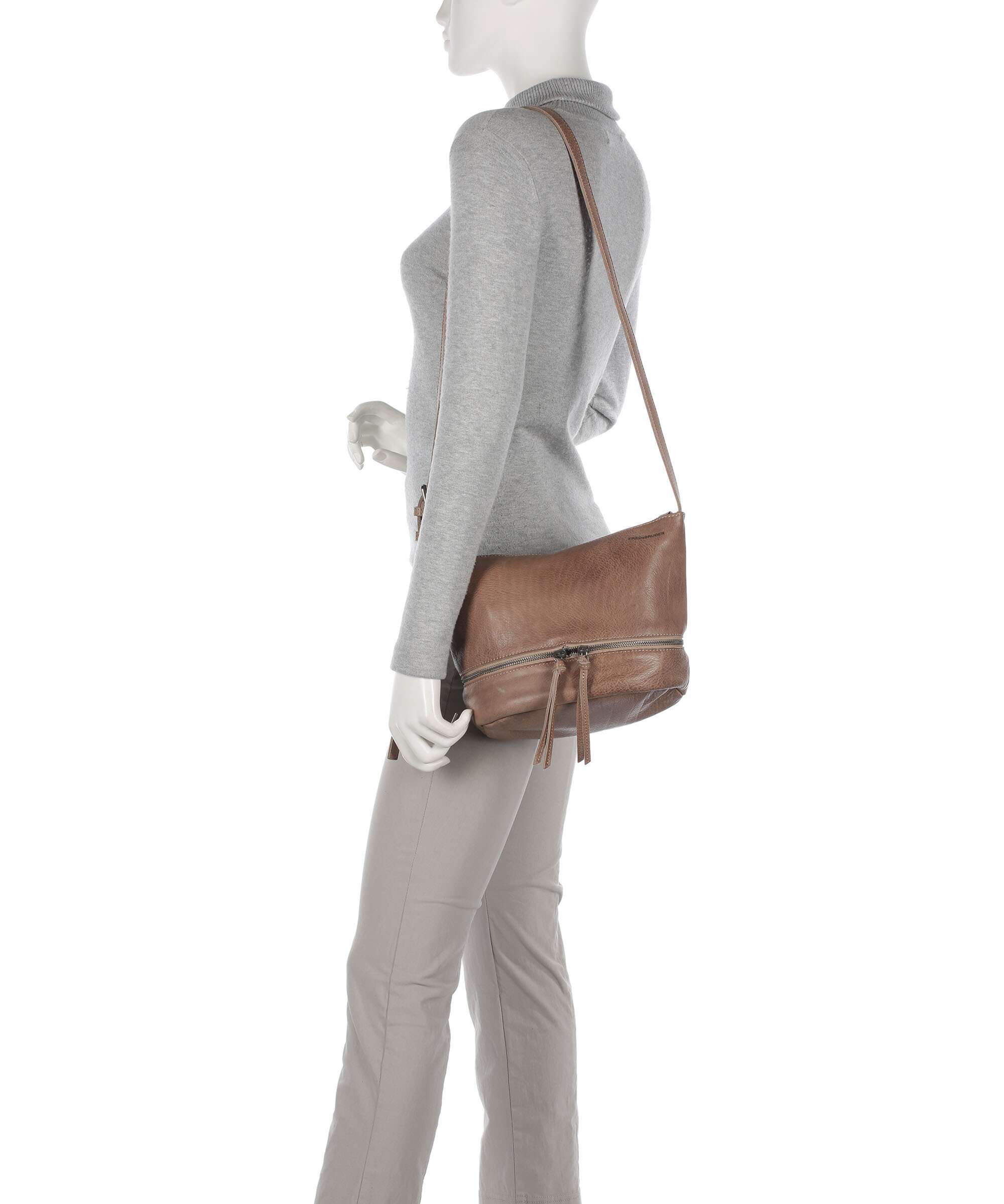 FredsBruder Run-Around Crossbody tas powder taupe - Image 3