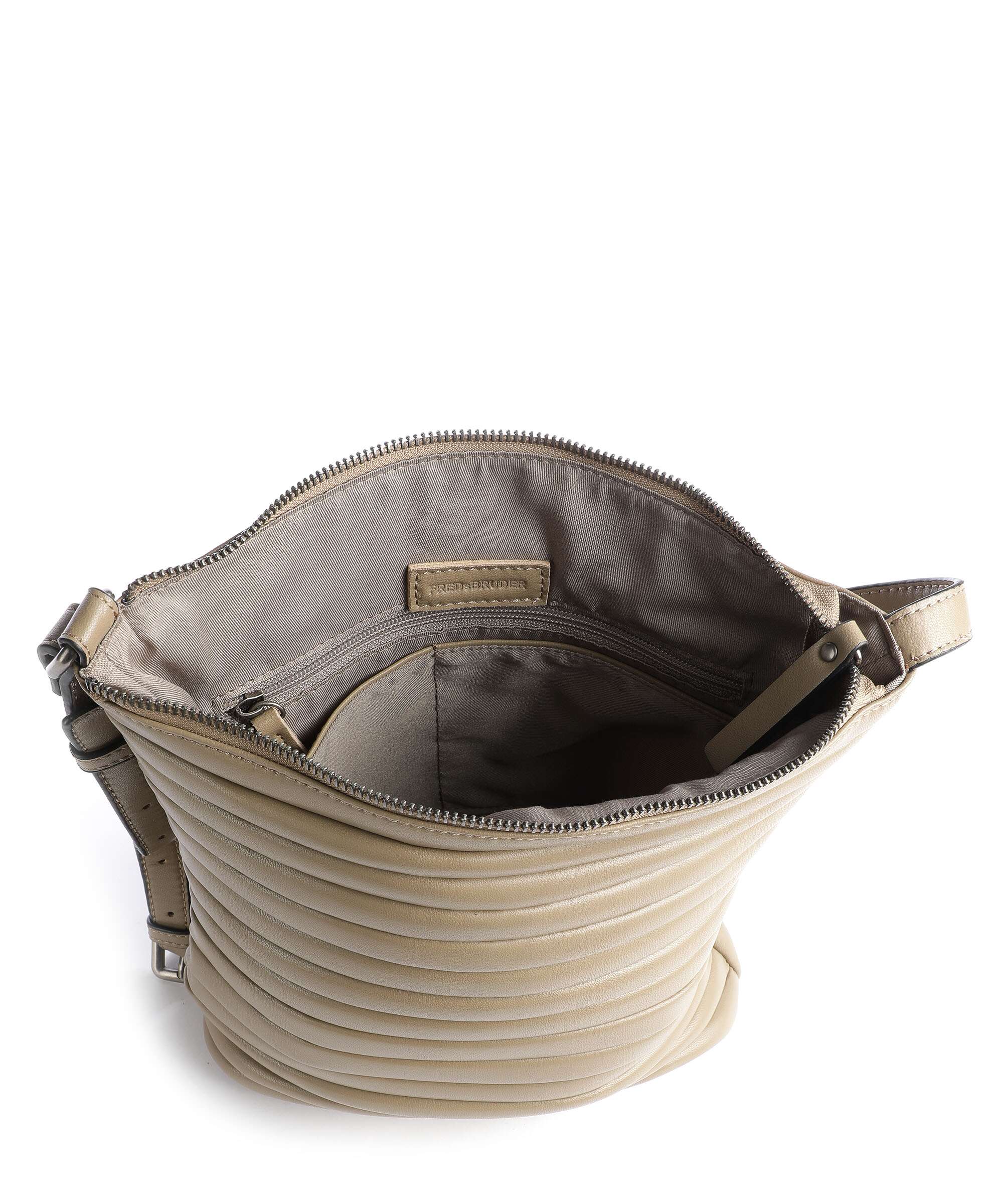 FredsBruder Tabily Crossbody tas dark taupe - Image 5