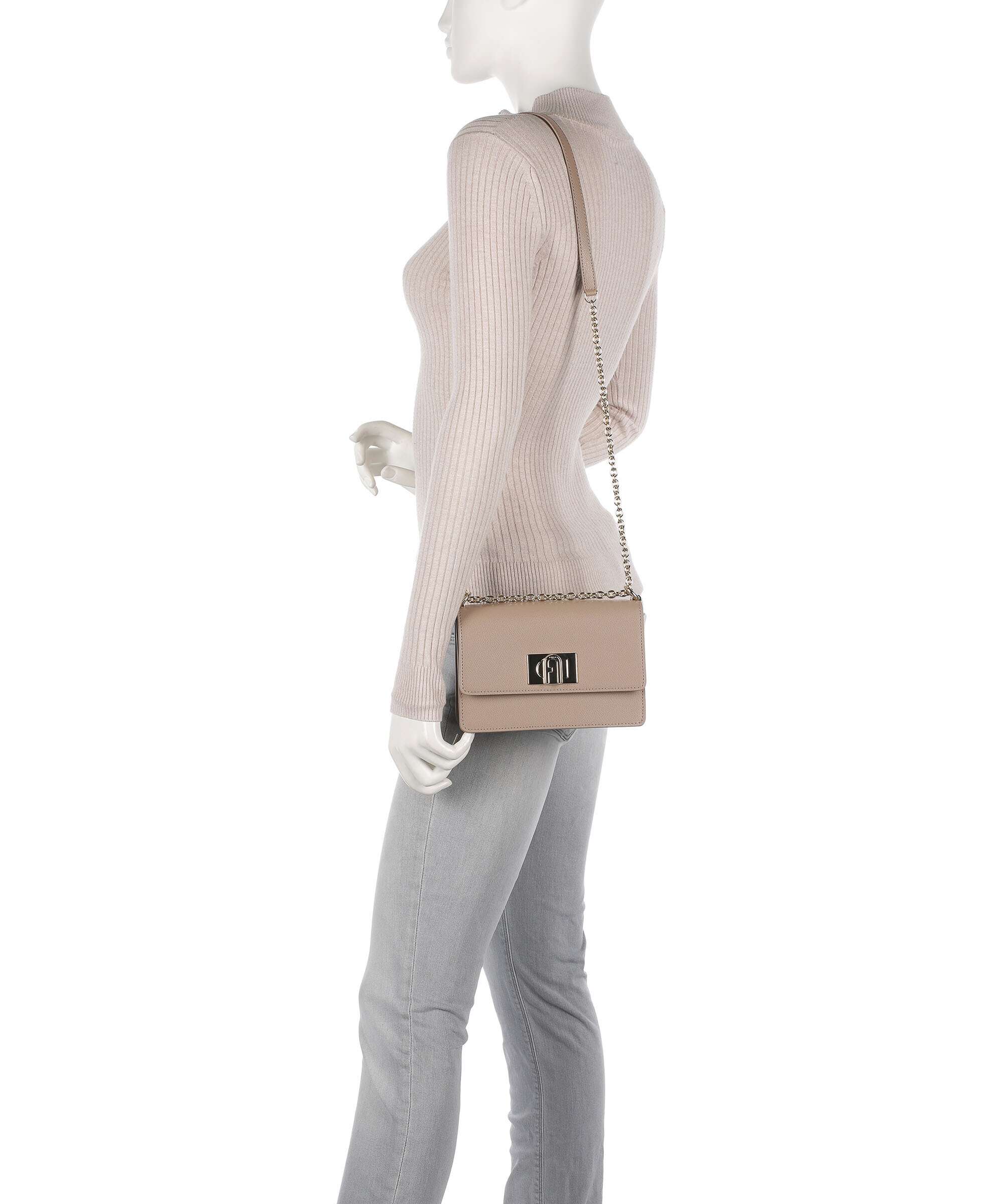 Furla 1927 Mini Schoudertas greige - Image 3