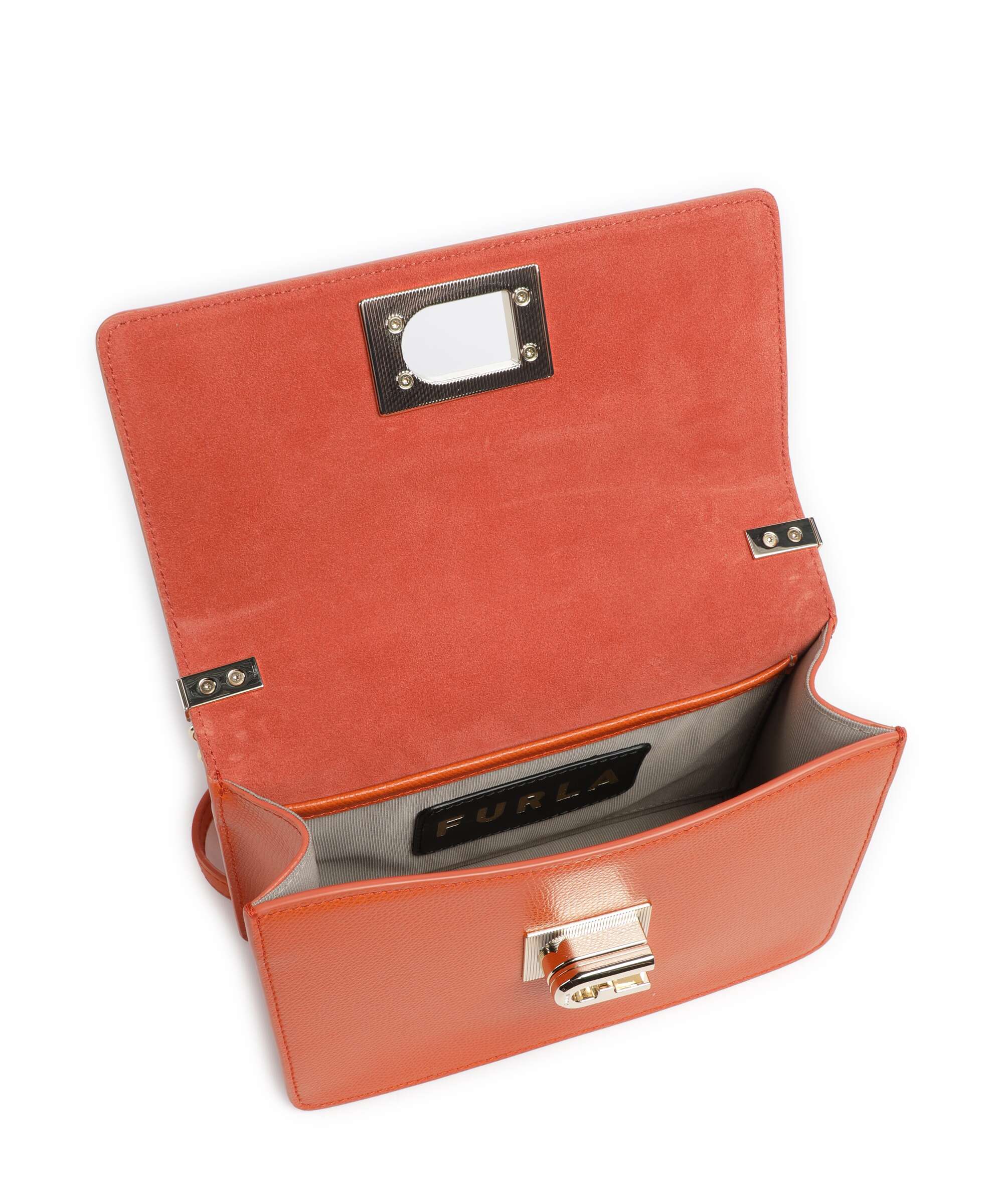 Furla 1927 Mini Schoudertas paprika - Image 6