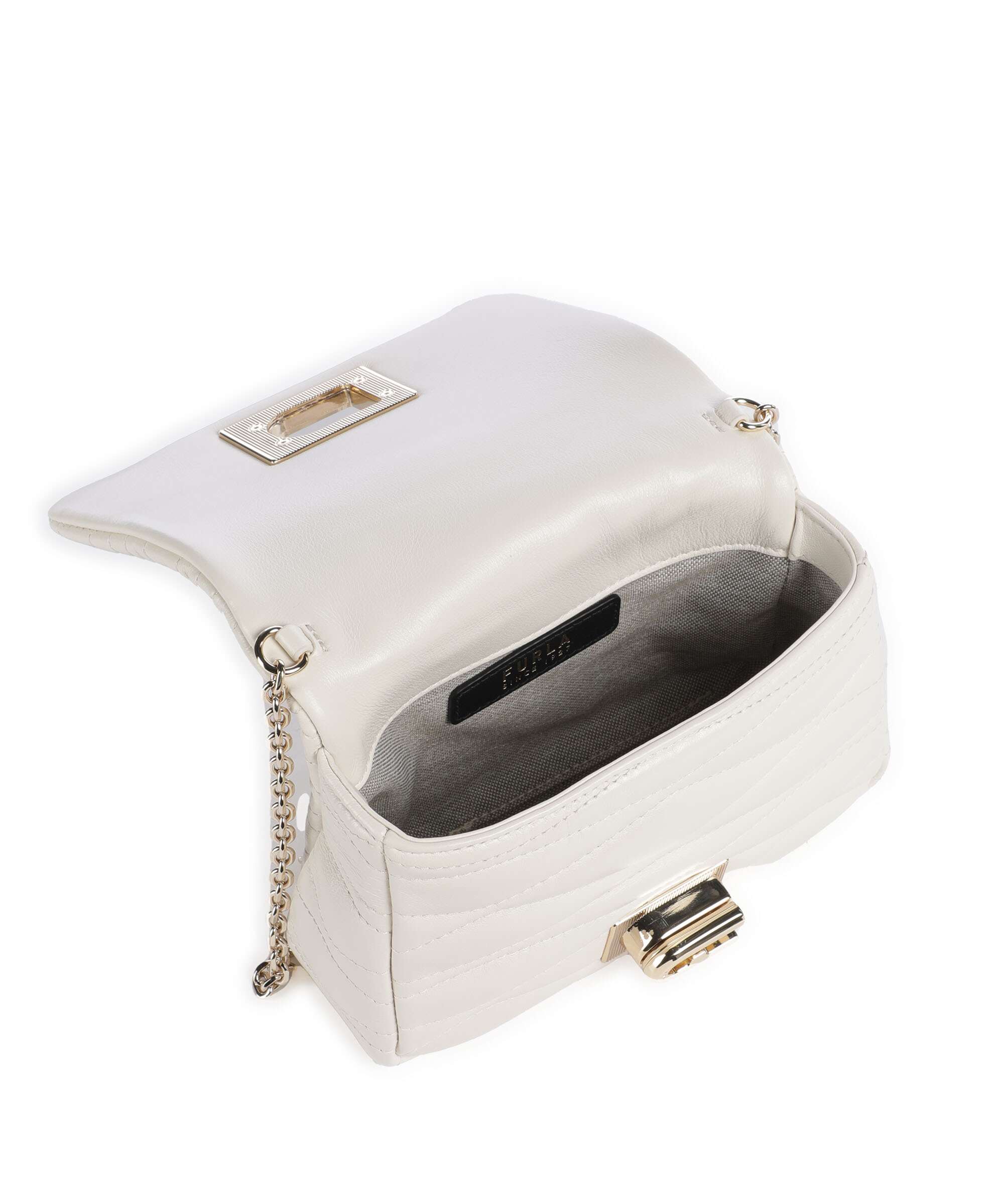Furla 1927 Mini Soft Crossbody tas panna - Image 6