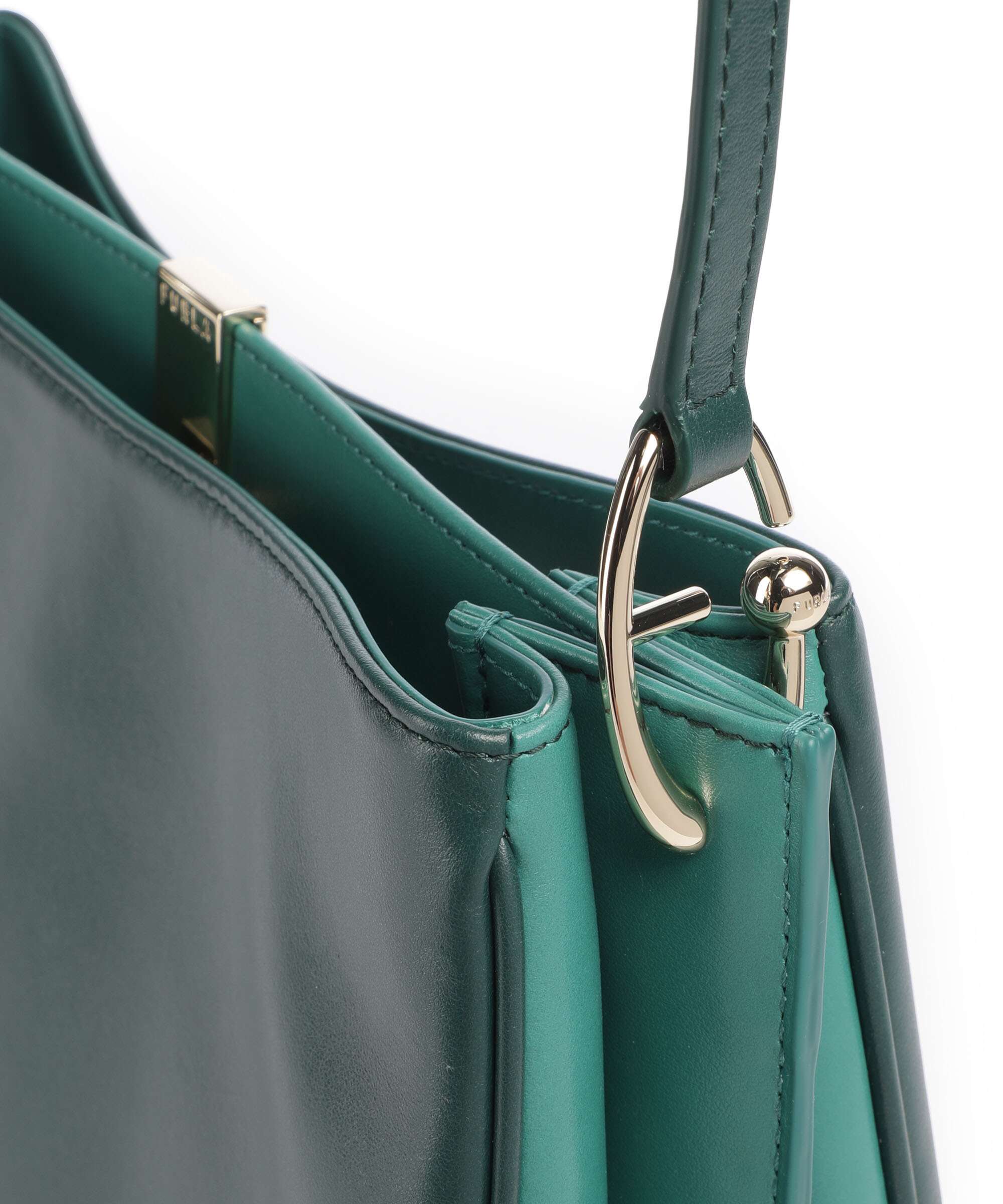 Furla Agata M Crossbody tas botanical green/jade - Image 4