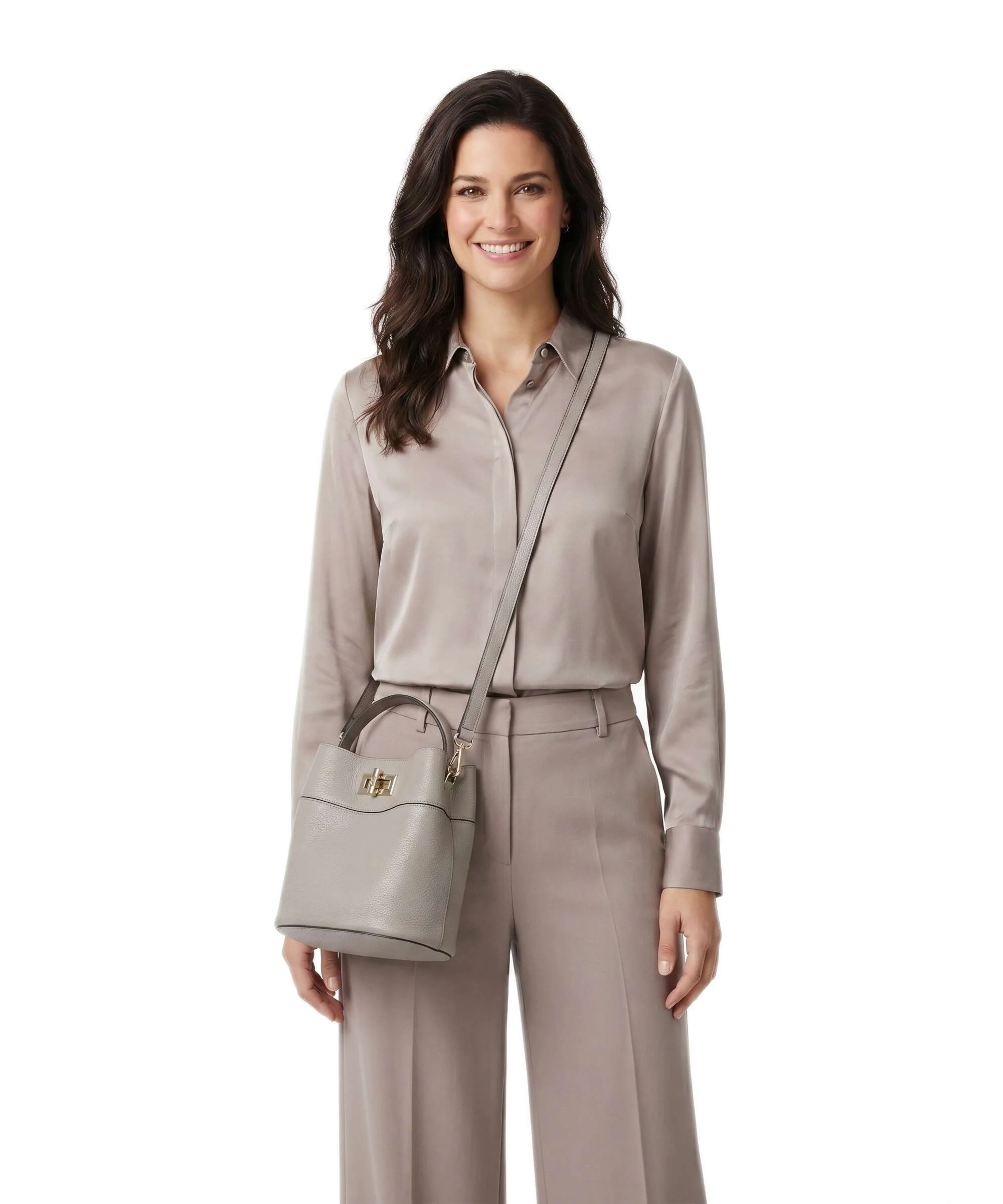 Furla Amelia Mini Emmertas cachemire gray - Image 3