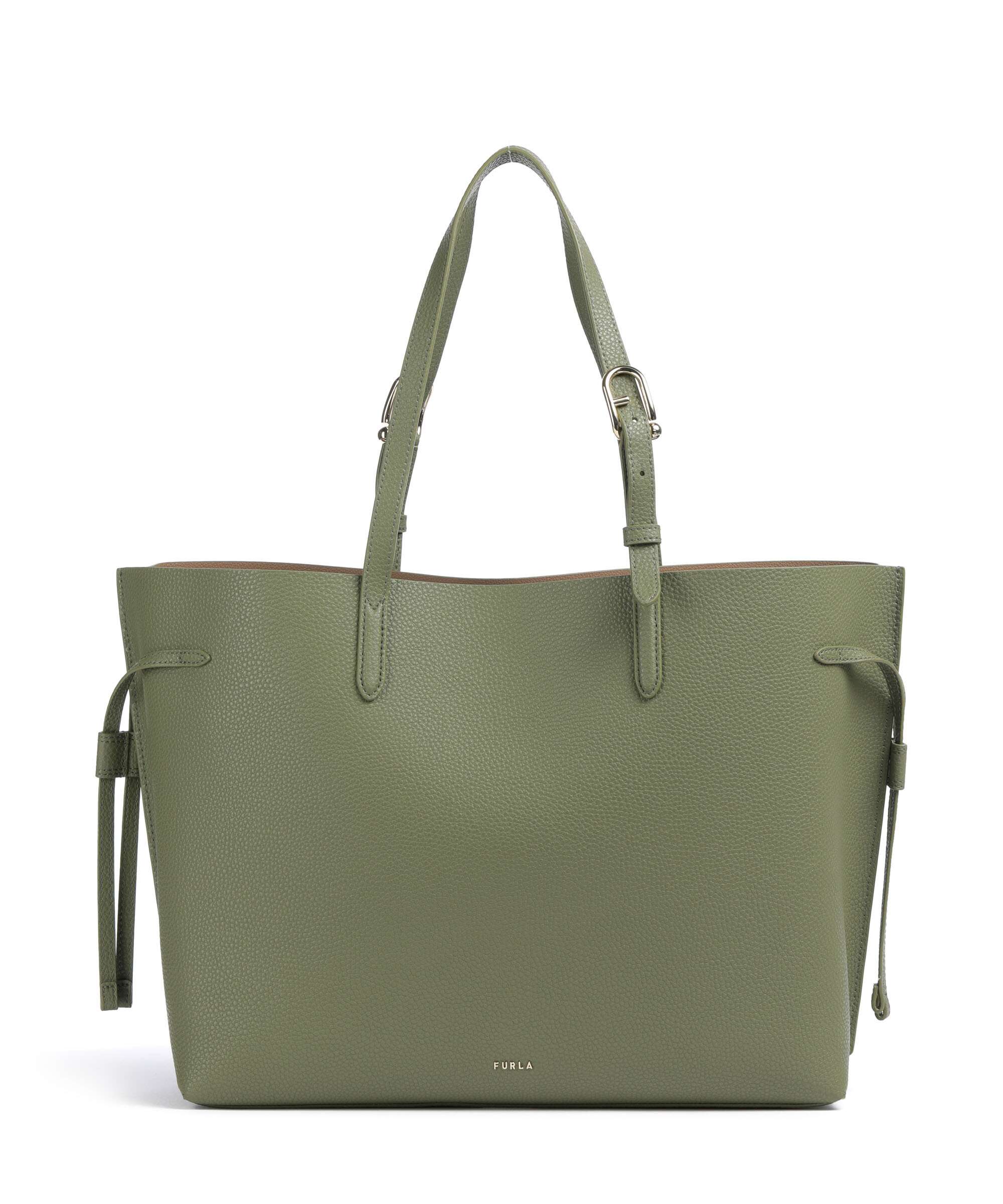 Furla Ava L Boodschappentas avocado/toffee