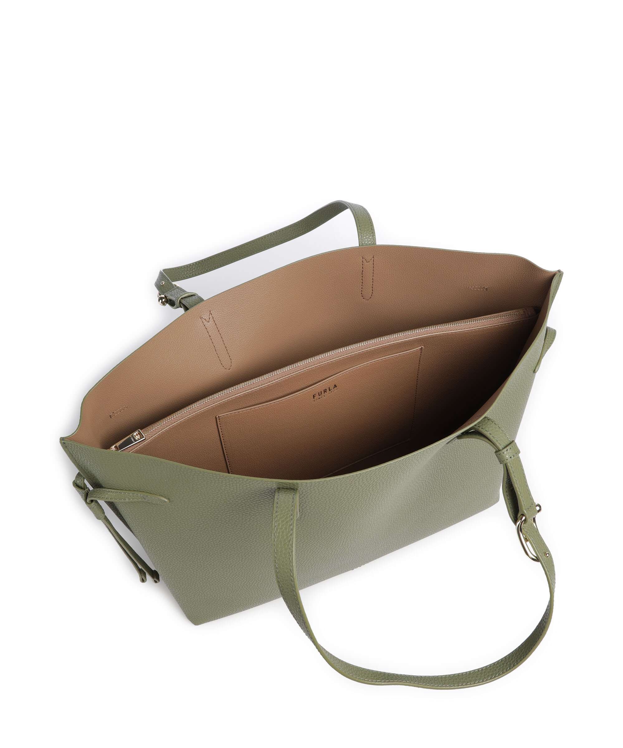 Furla Ava L Boodschappentas avocado/toffee - Image 6