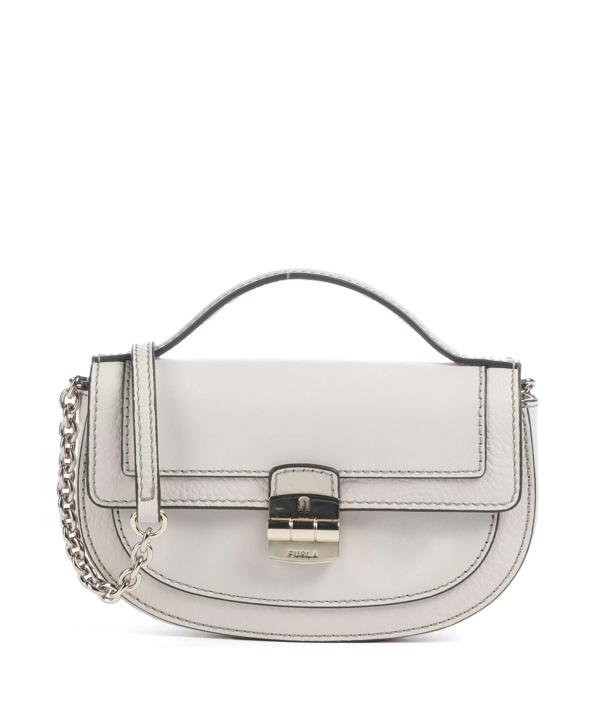 Furla Club 2 Mini Crossbody tas marshmallow