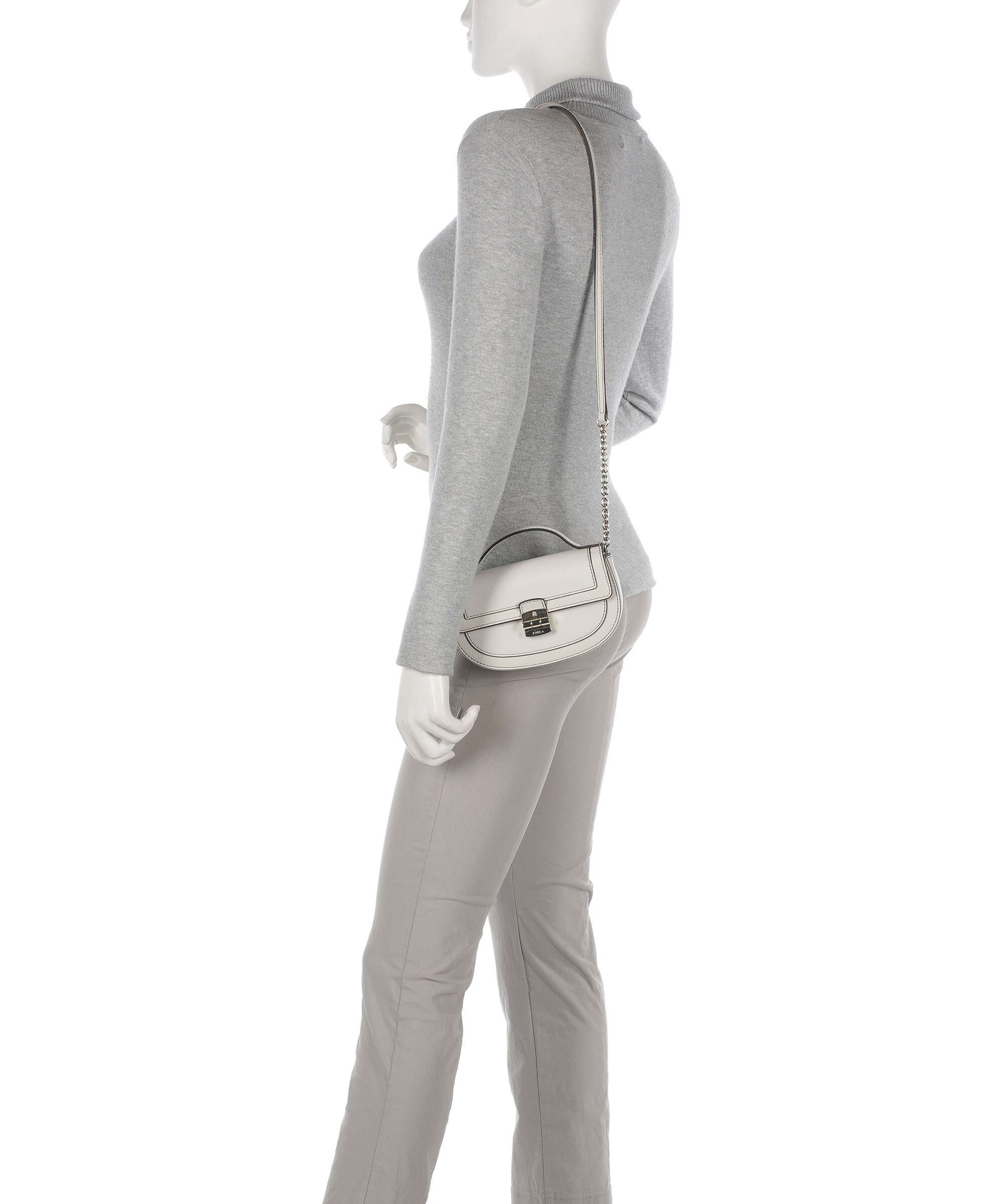 Furla Club 2 Mini Crossbody tas marshmallow - Image 3