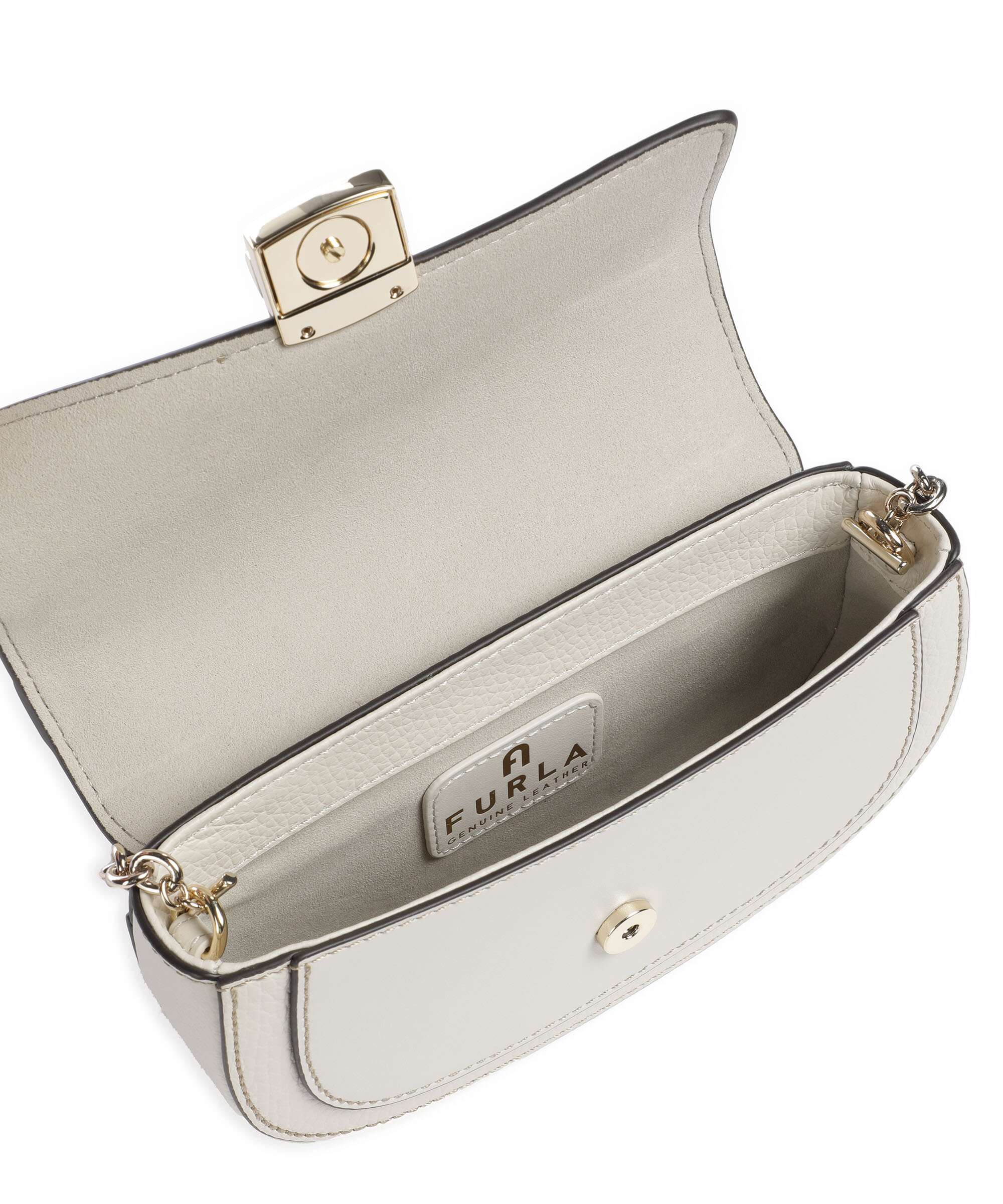 Furla Club 2 Mini Crossbody tas marshmallow - Image 6