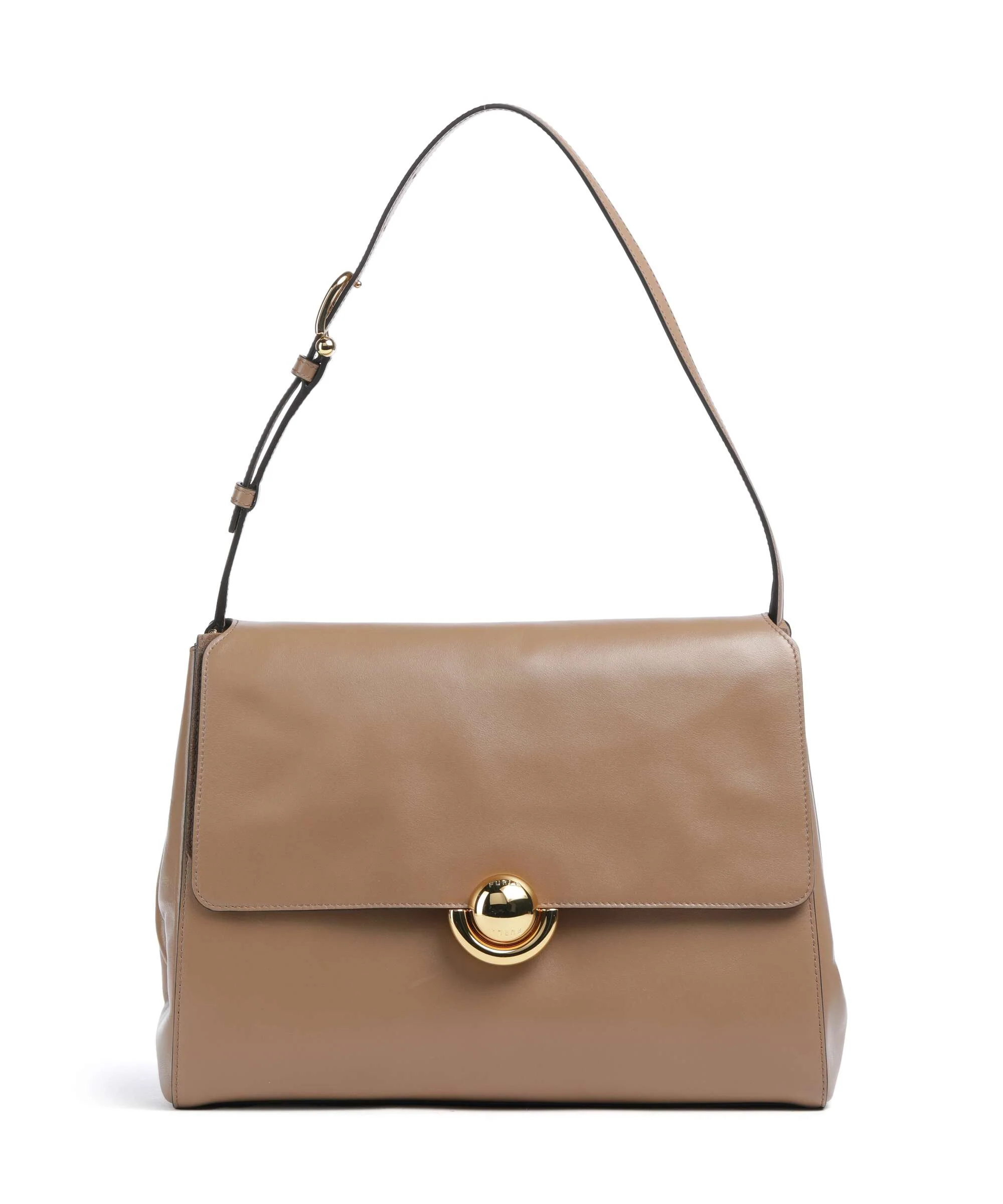 Furla Domus M Schoudertas toffee