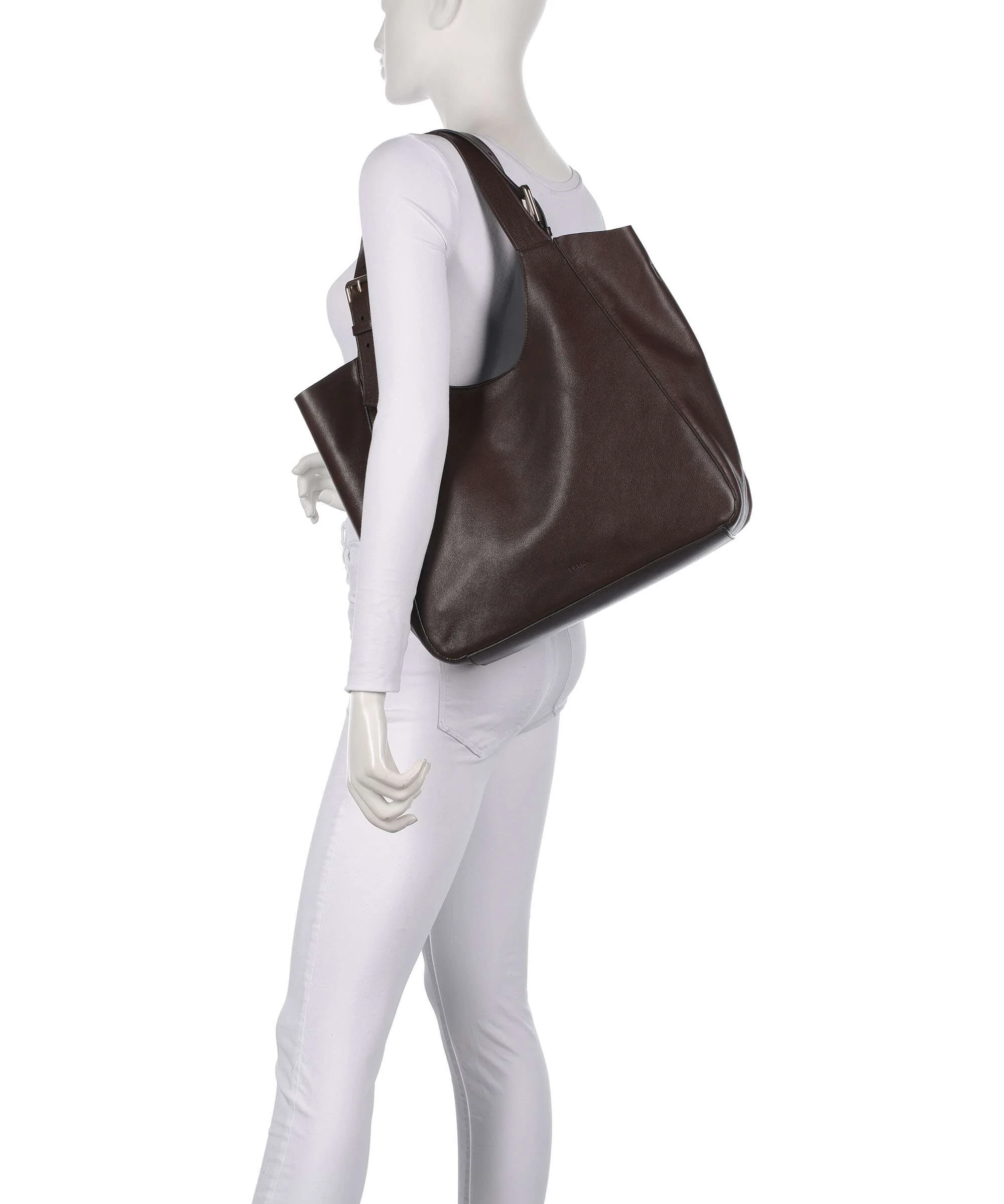 Furla Dora L Boodschappentas dark cioccolato - Image 3