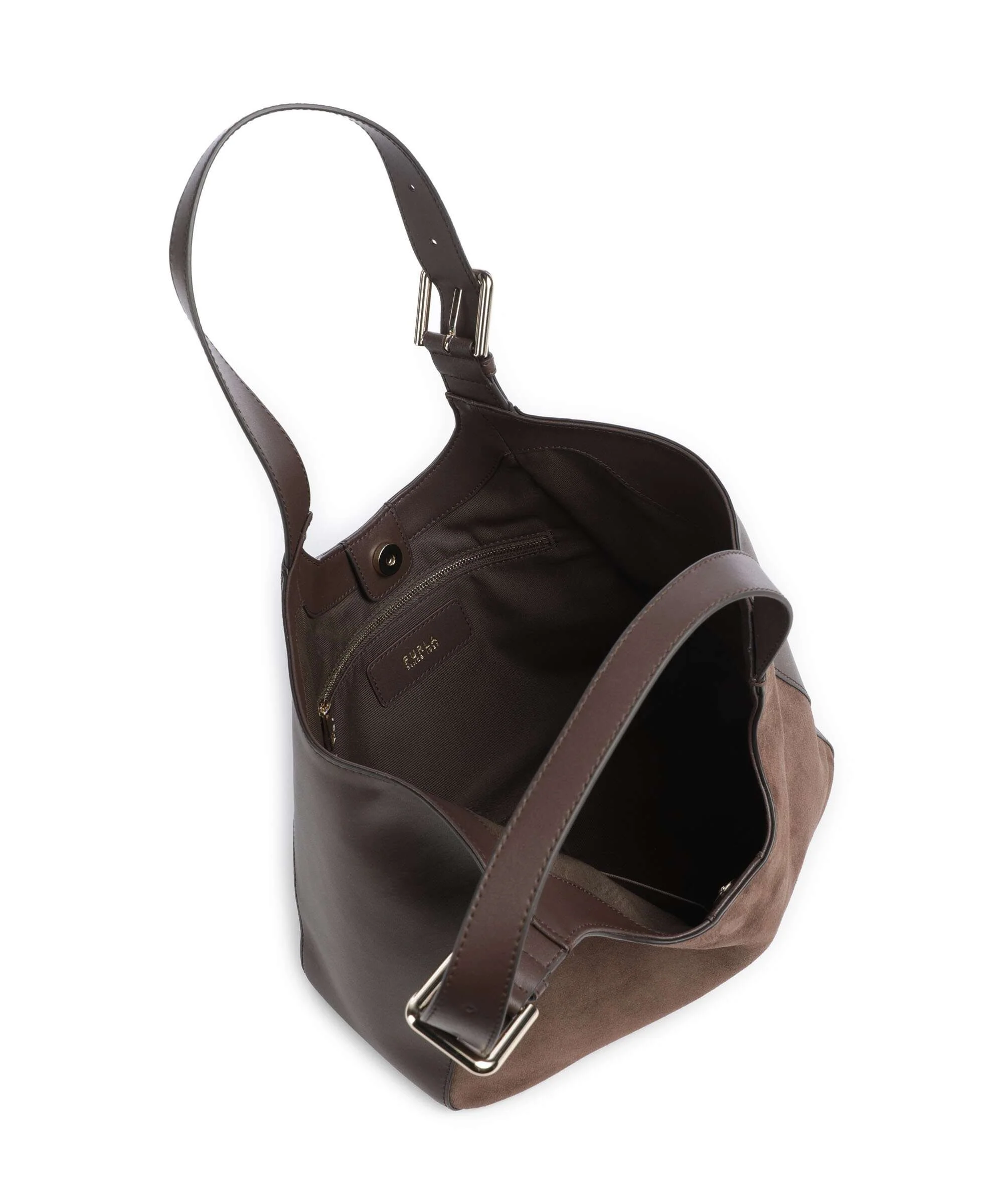 Furla Dora M Boodschappentas toni cioccolato - Image 5