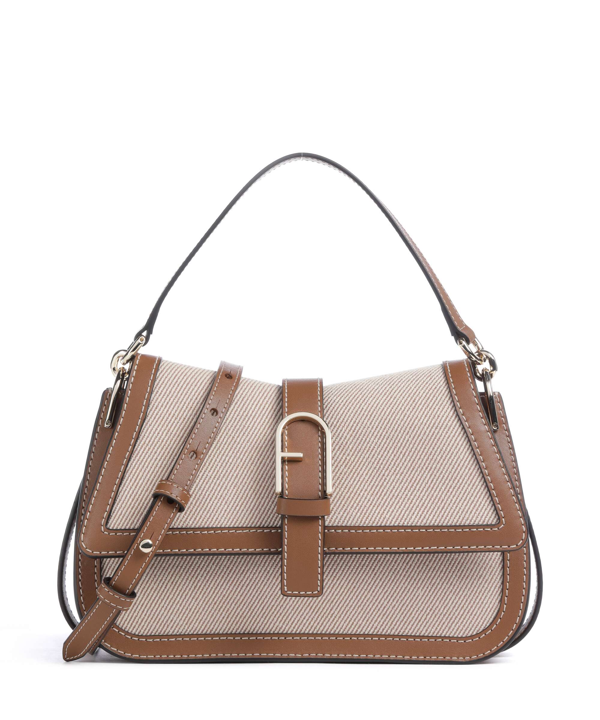 Furla Flow M Handtas toni cognac