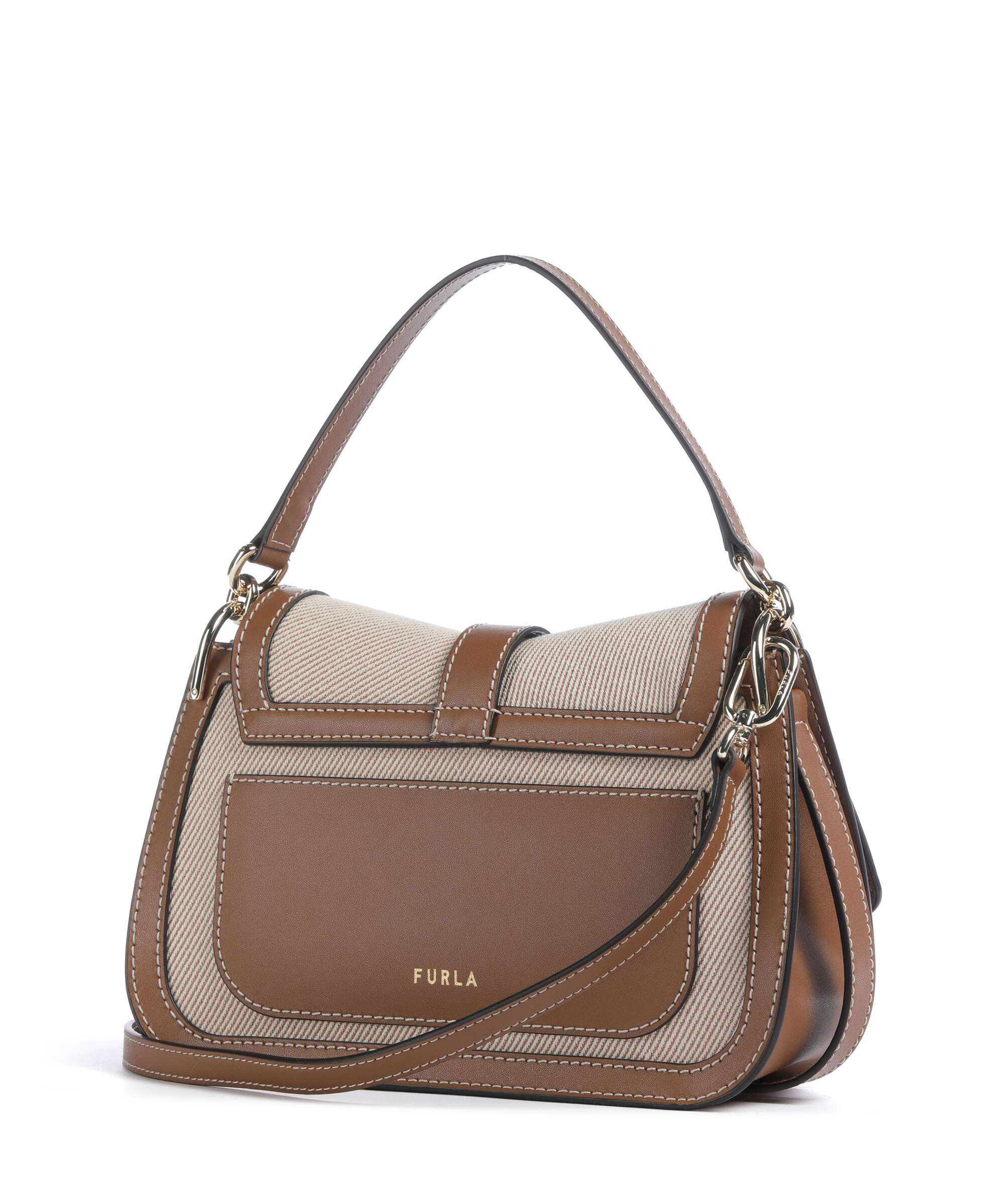 Furla Flow M Handtas toni cognac - Image 2