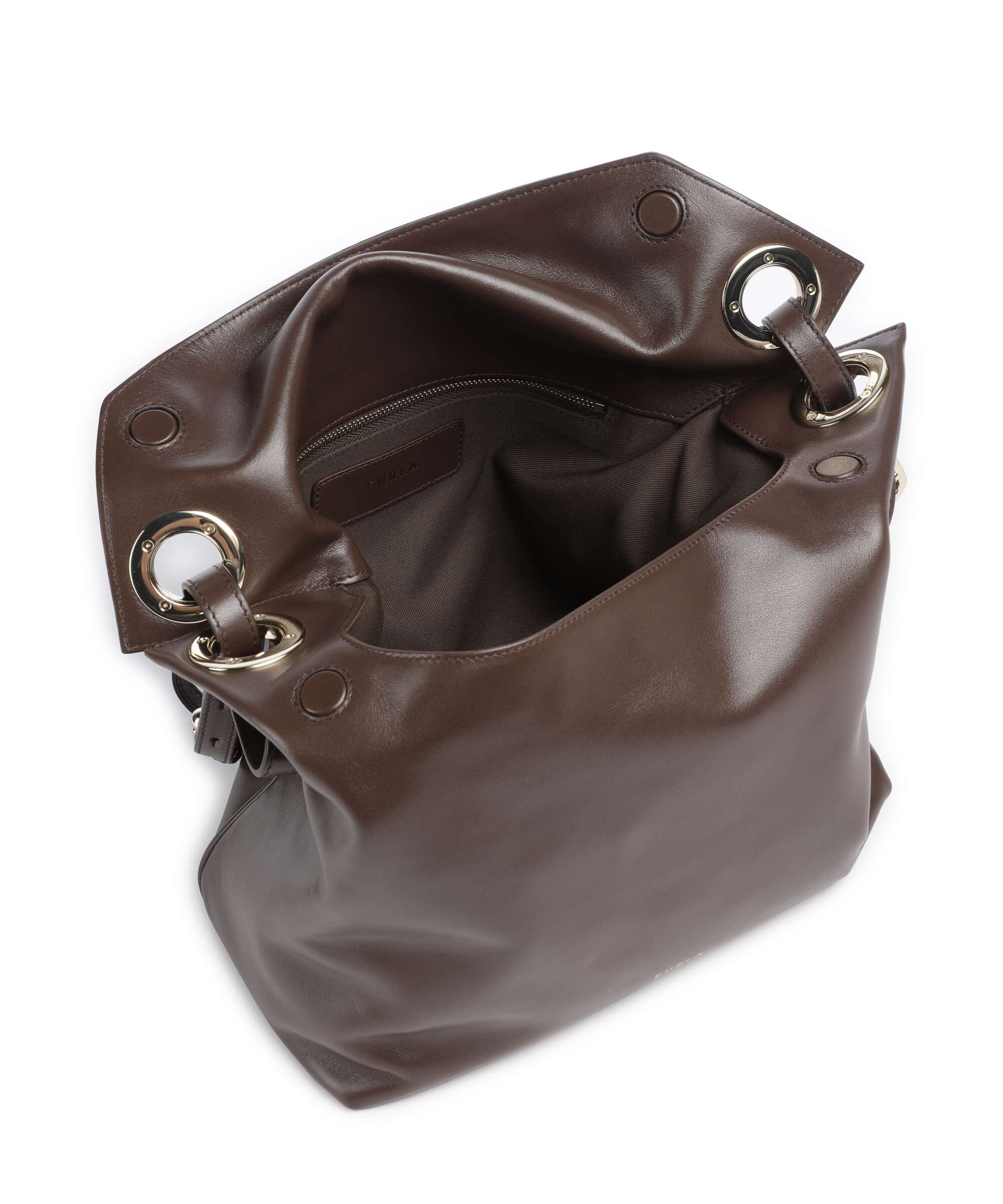Furla Ginevra M Hobo tas espresso - Image 5