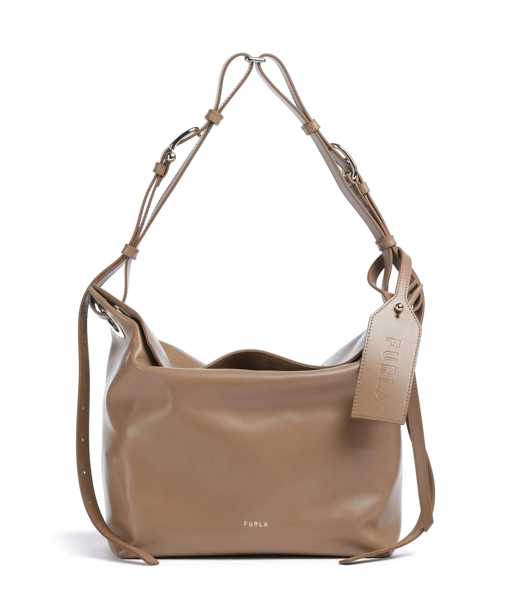 Furla Ginevra M Hobo tas toffee