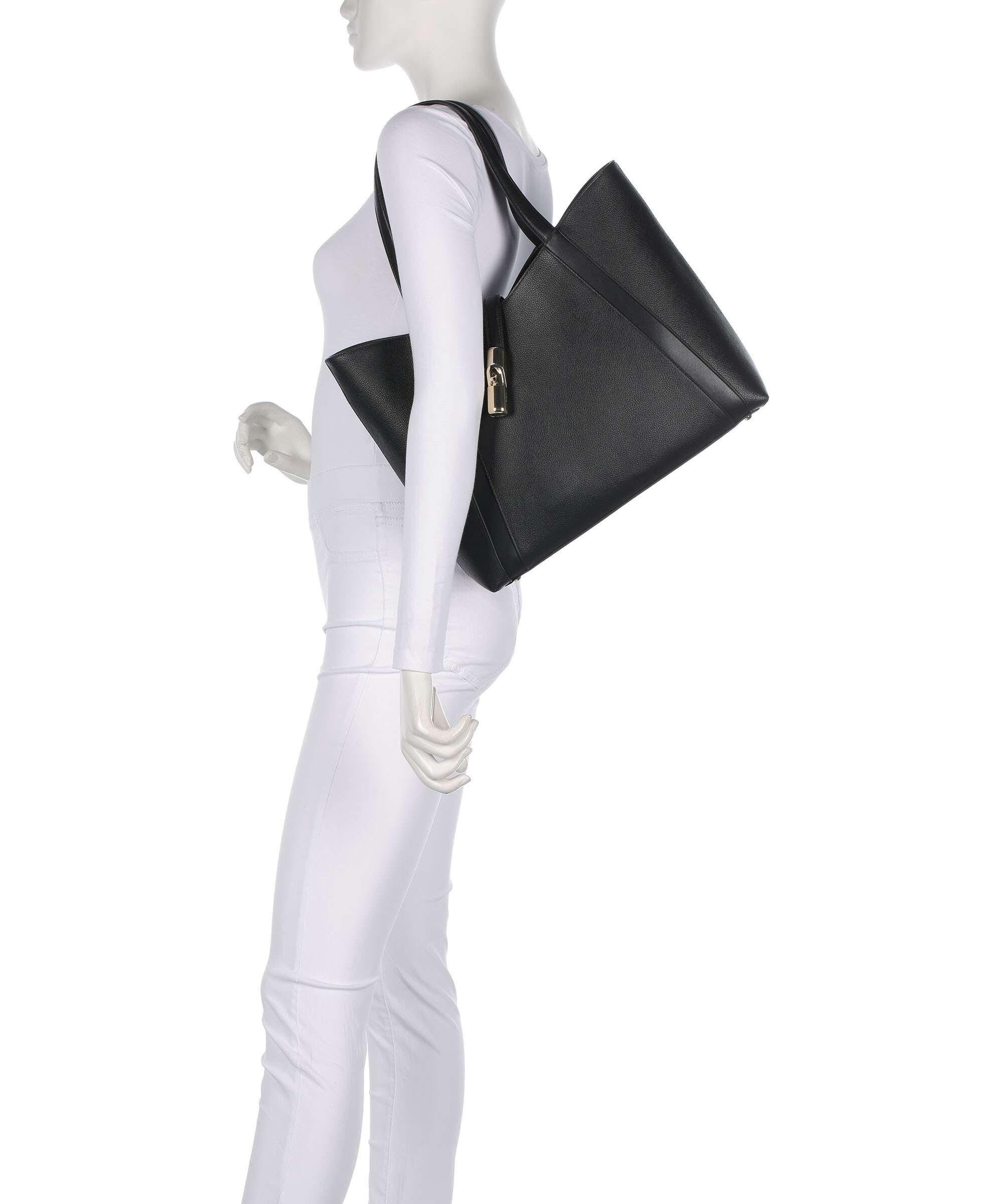 Furla Goccia L Boodschappentas nero - Image 3