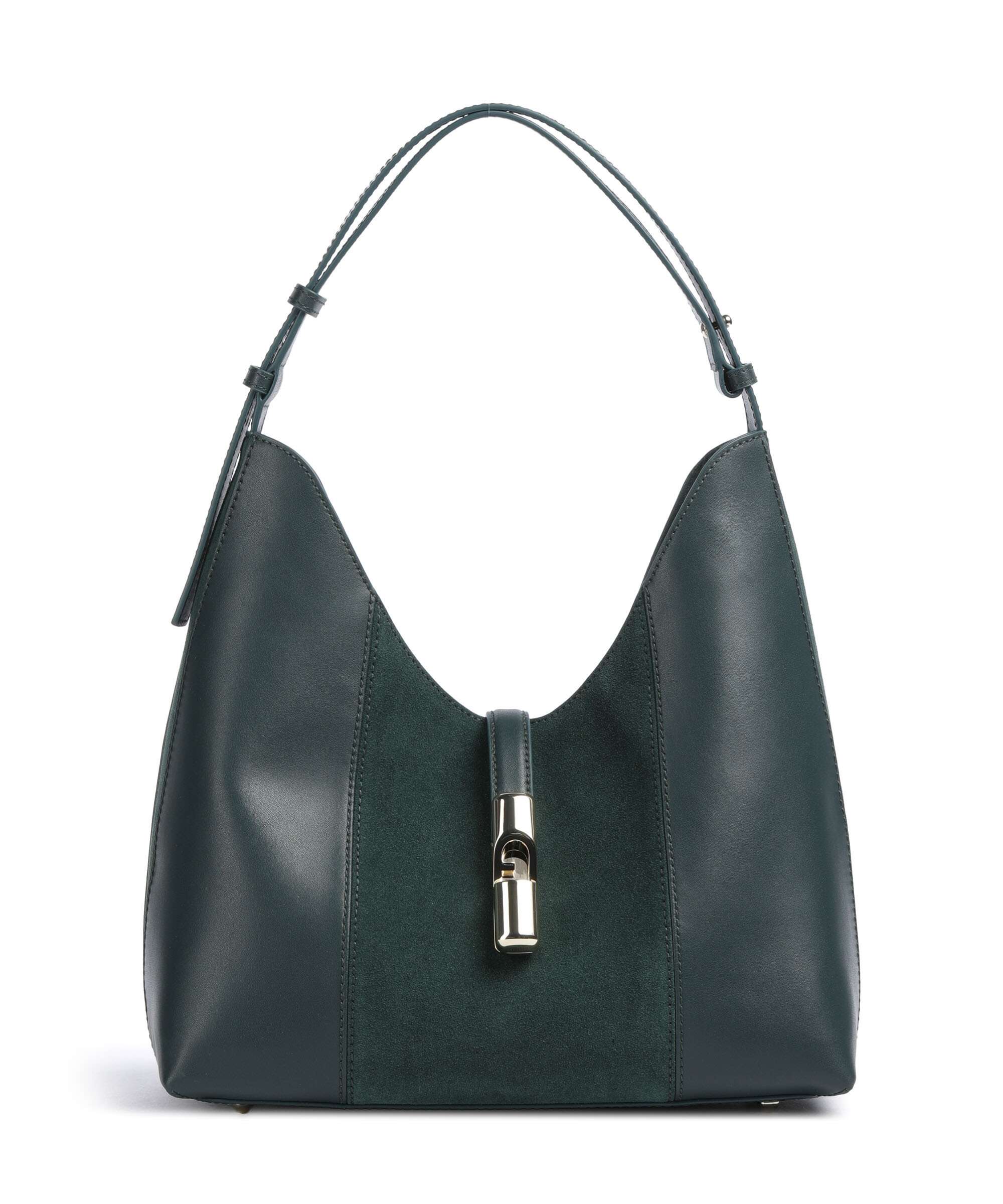 Furla Goccia M Hobo tas toni dark forest