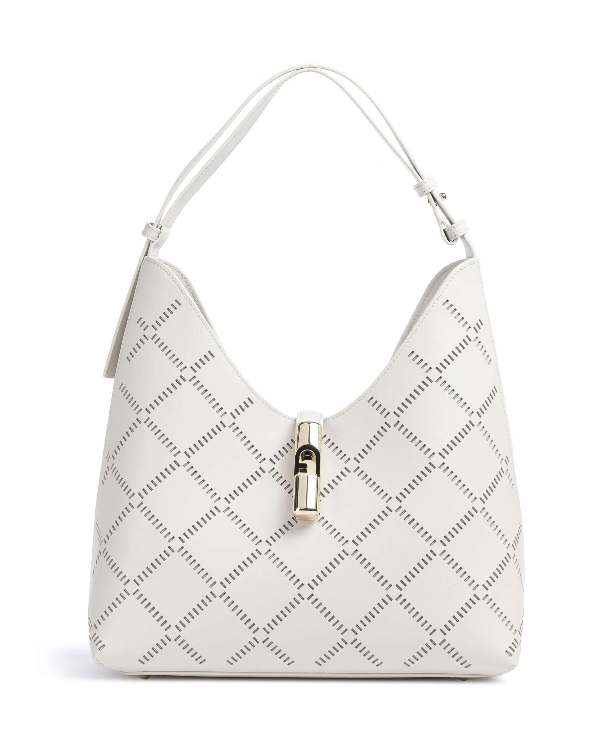 Furla Goccia M Hobo tas marshmallow