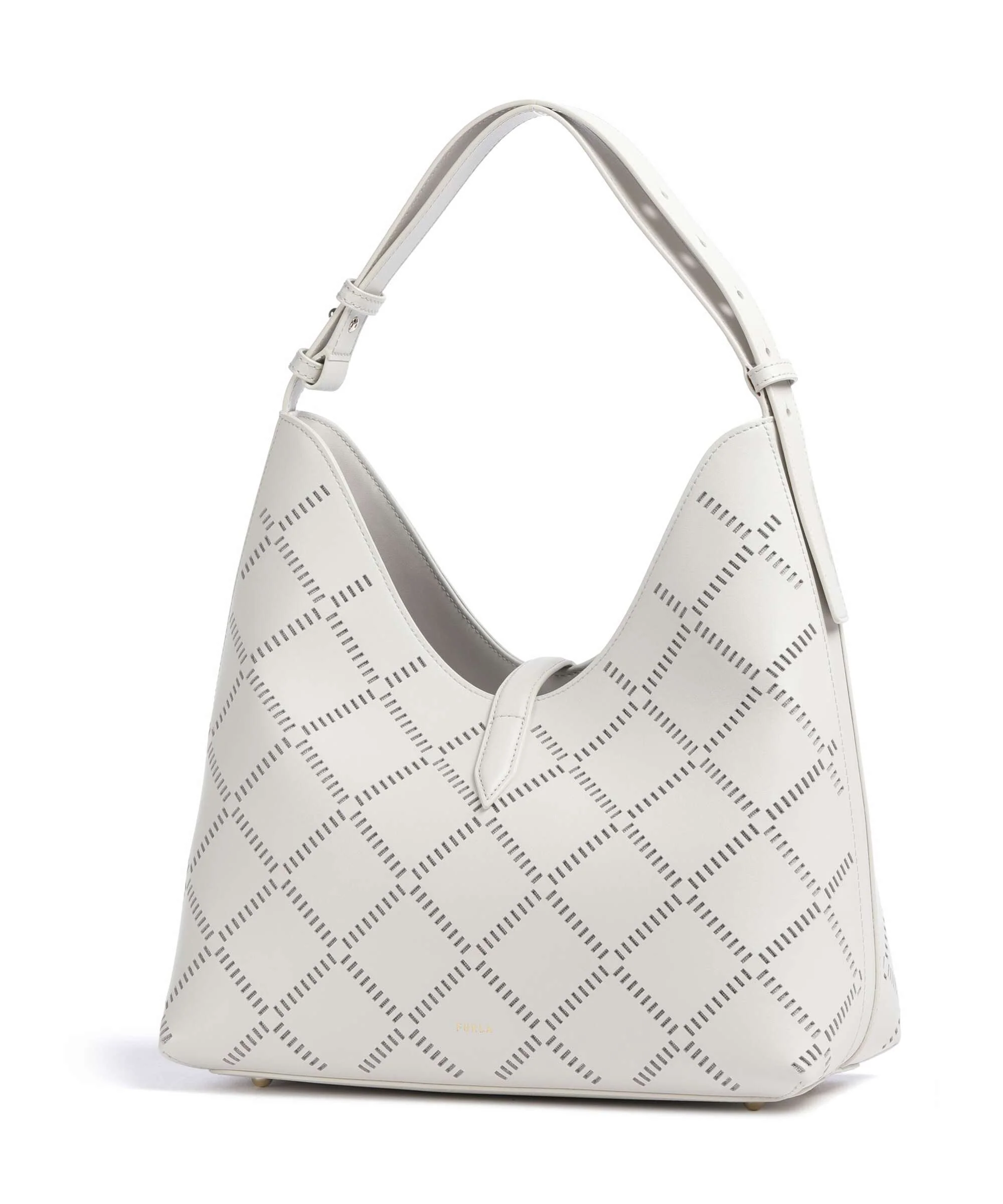 Furla Goccia M Hobo tas marshmallow - Image 2