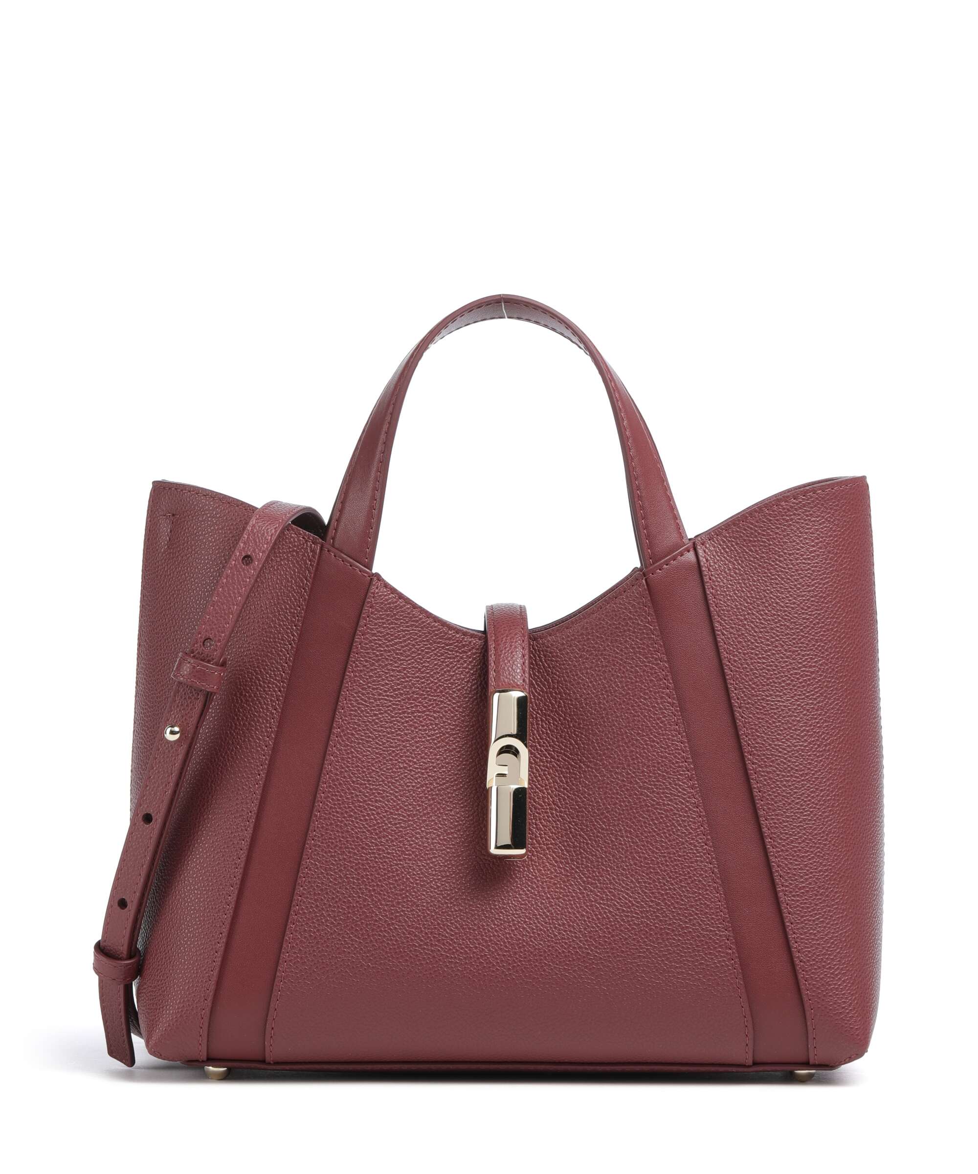 Furla Goccia S Handtas red apple