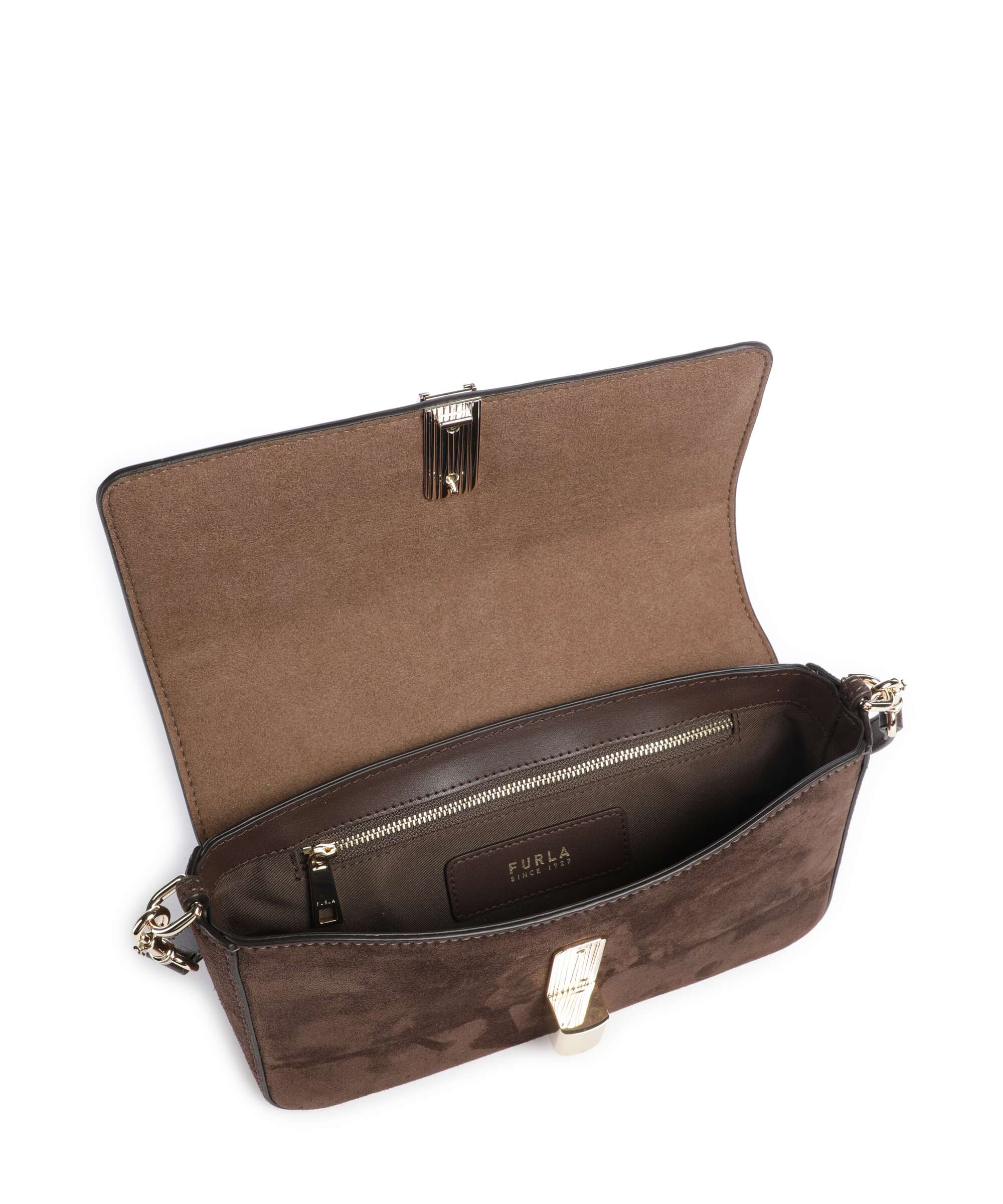 Furla Iride S Crossbody tas toni cioccolato - Image 5