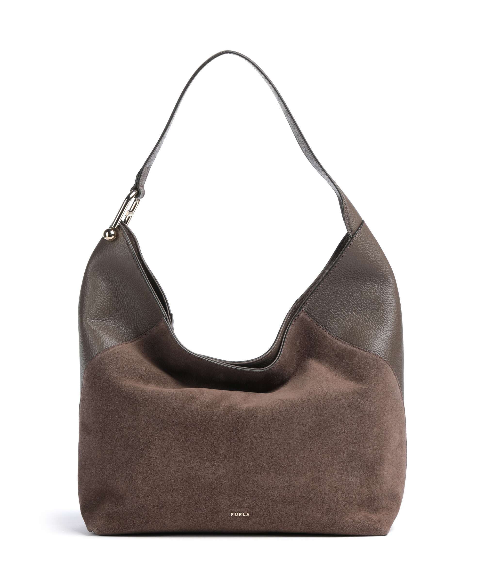 Furla Lara L Hobo tas toni mogano