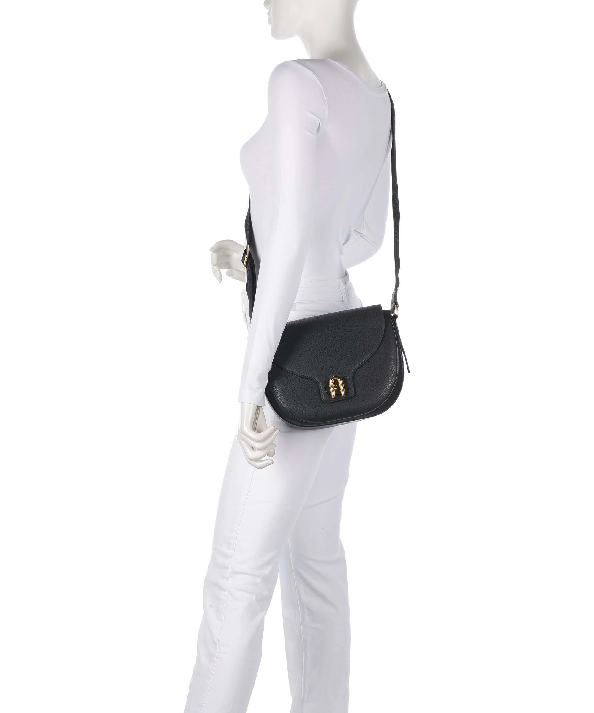 Furla Lotus S Crossbody tas nero/toni - Image 3