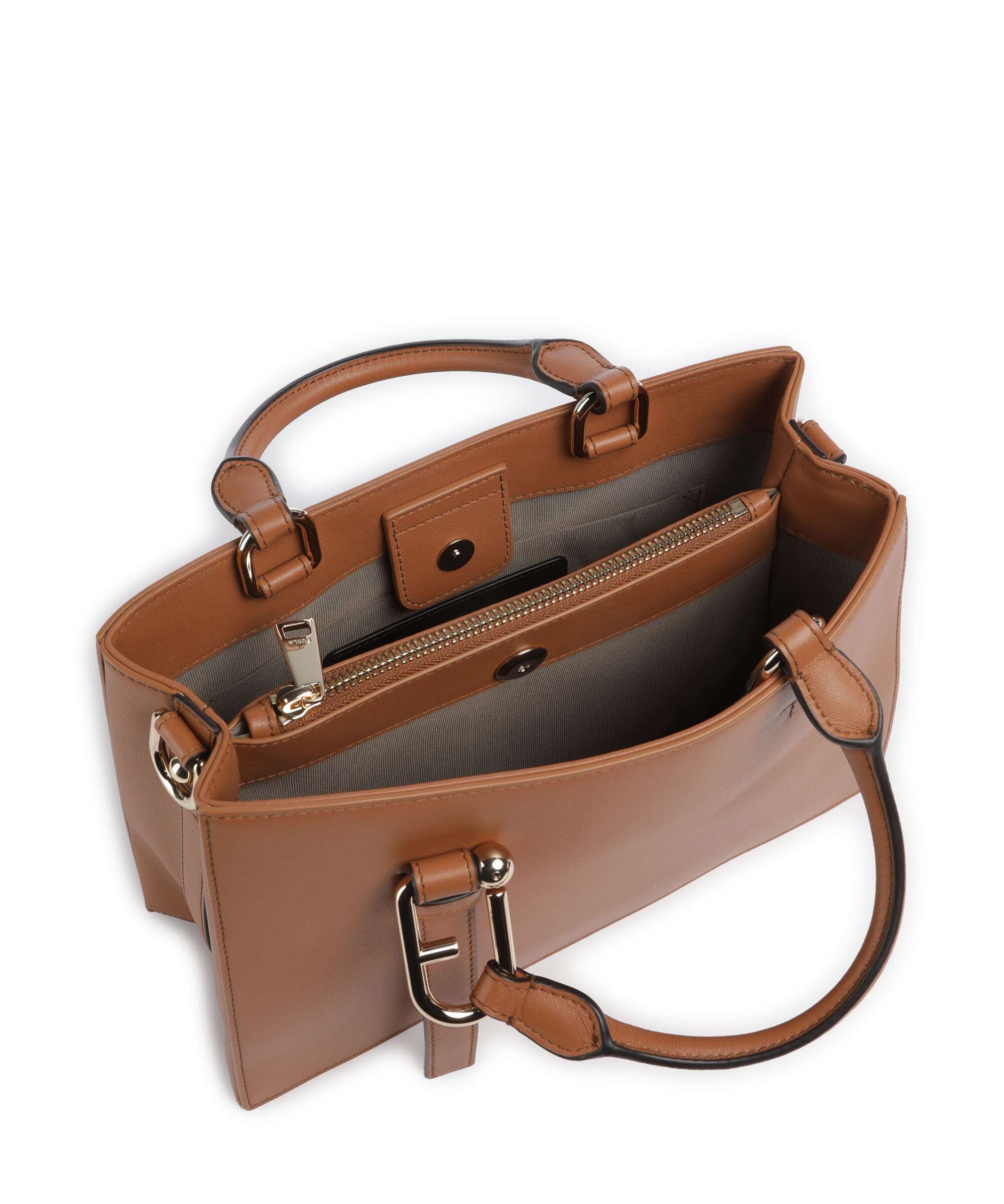 Furla Nuvola M Handtas brandy - Image 6