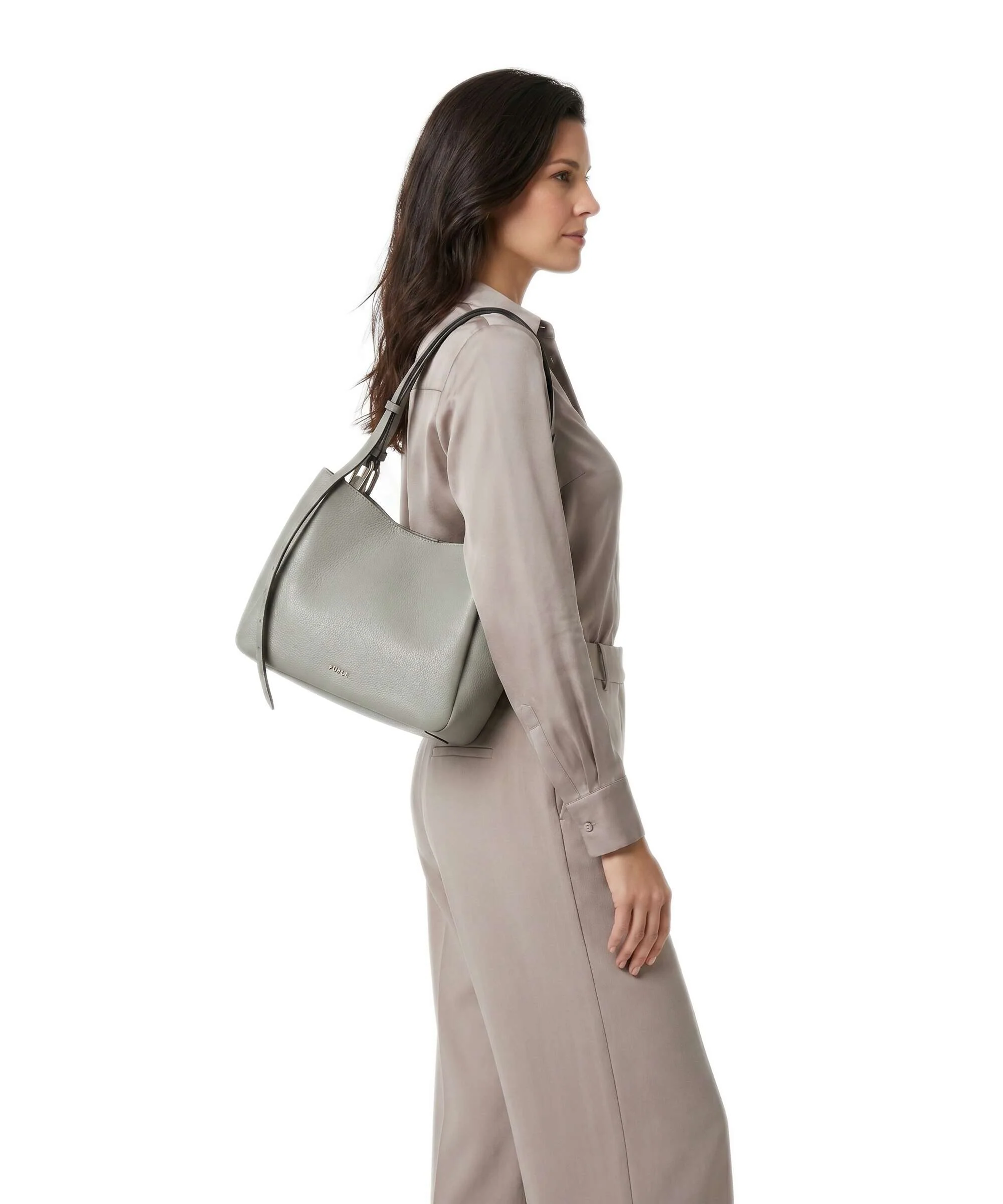 Furla Nuvola M Hobo tas agave - Image 3