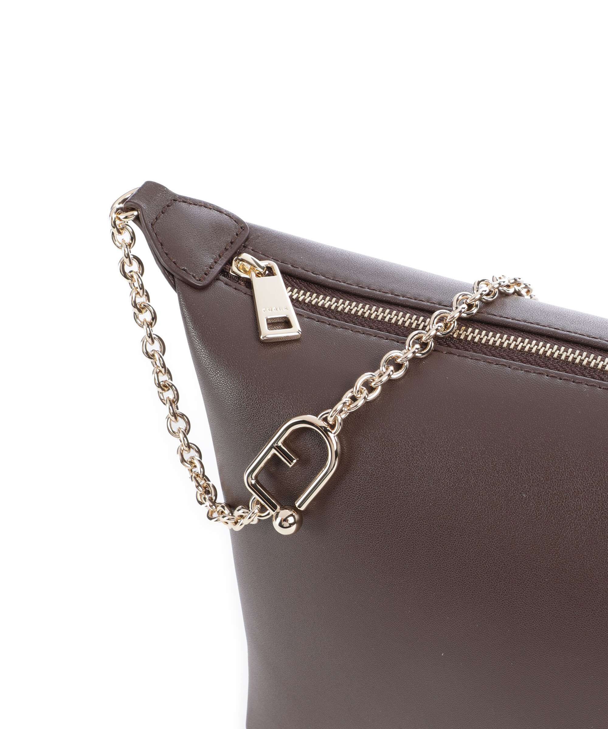 Furla Nuvola Mini Crossbody tas cioccolato - Image 4