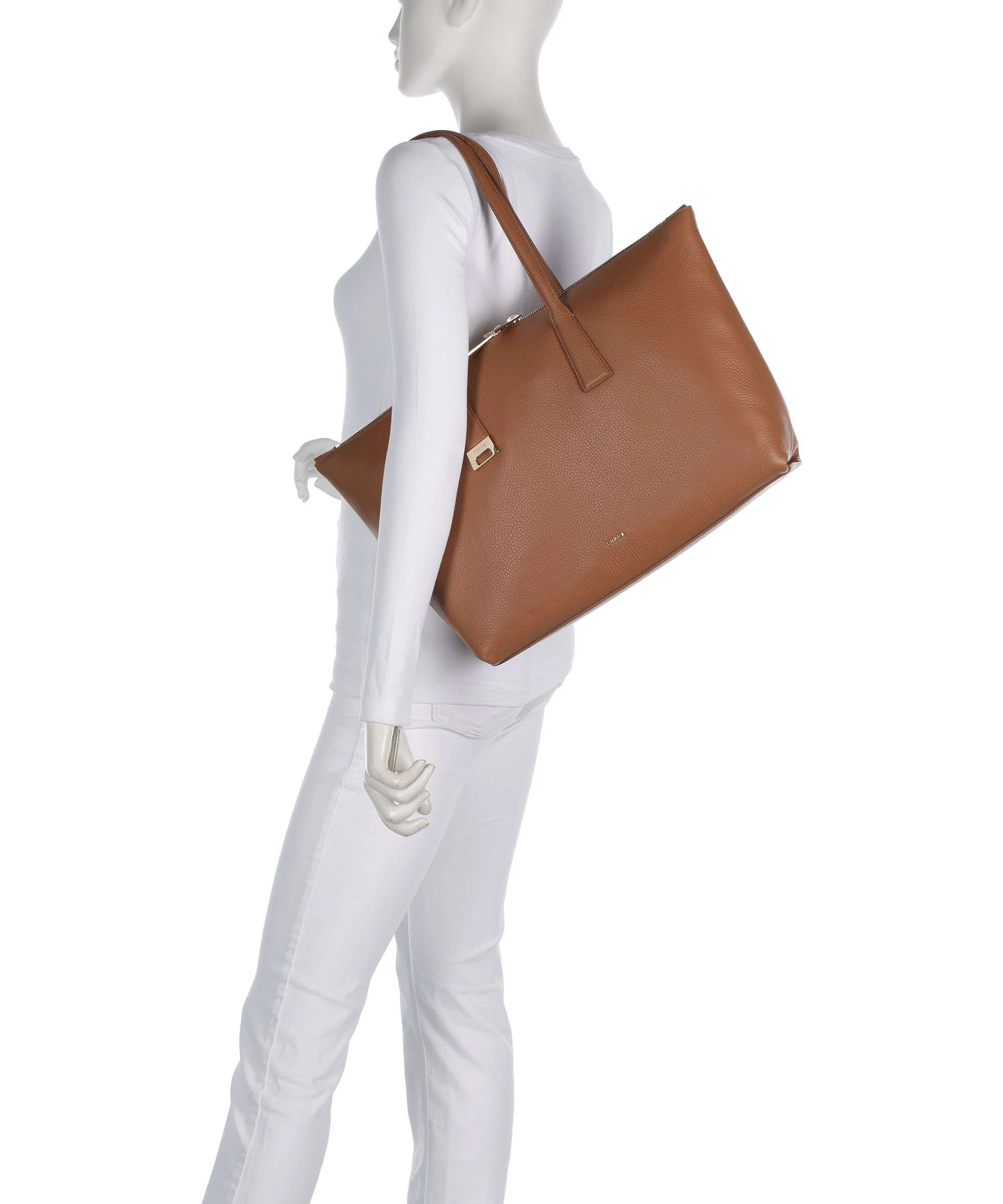 Furla Olivia L Boodschappentas tabacco - Image 3